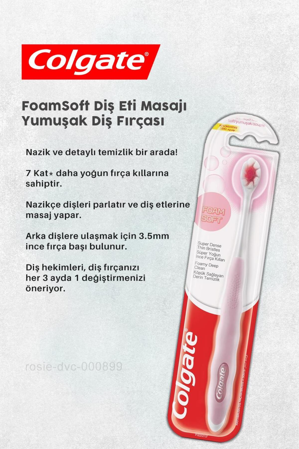 Colgate-Miswak Essence Toothpaste - 75 ml FoamSoft Toothbrush H. Şakir Honey Shampoo 500 ml 2