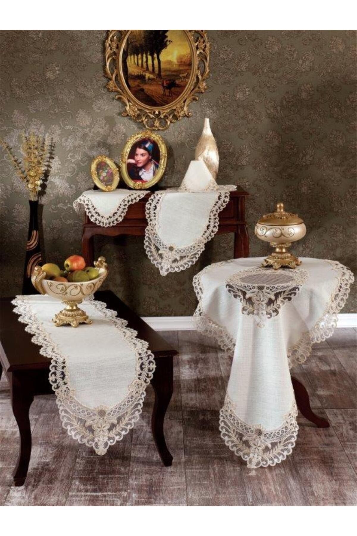 Çeyiz Diyarı-Set de lounge Dila Linen 5 piese pulbere 3