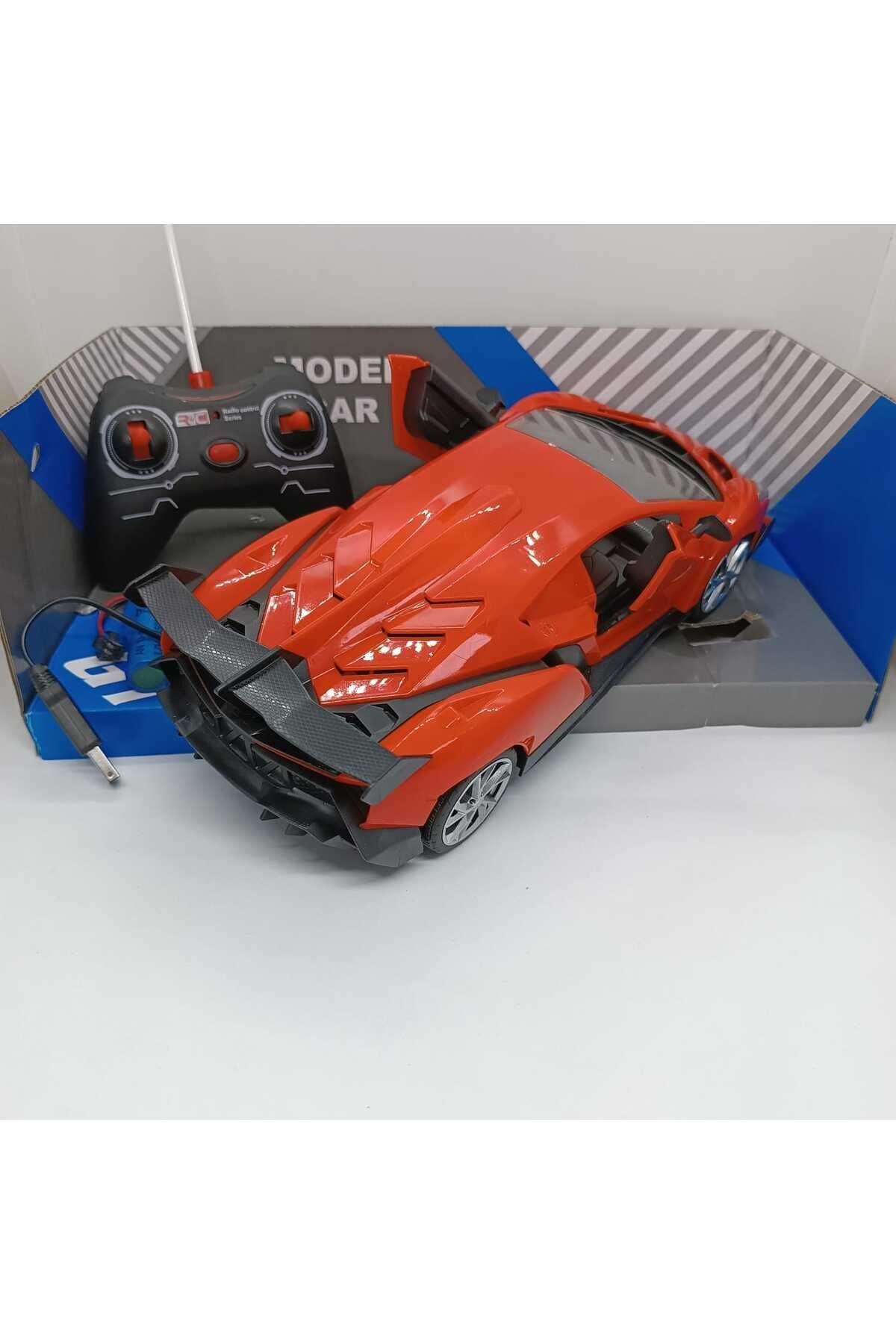 Uzaktan Kumandalı Şarjlı Araba Kapıları Açılan Lamborghini 26,5 cm Şık Tasarım Yüksek Kalite