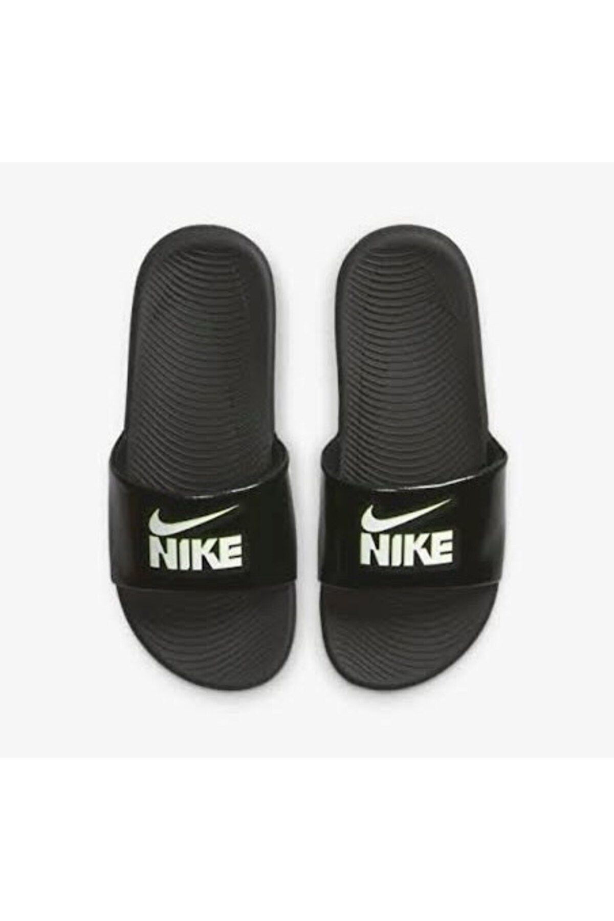 دمپایی مشکی دخترانه و پسرانه بچگانه اسلاید Kawa DD3242 اورجینال Nike