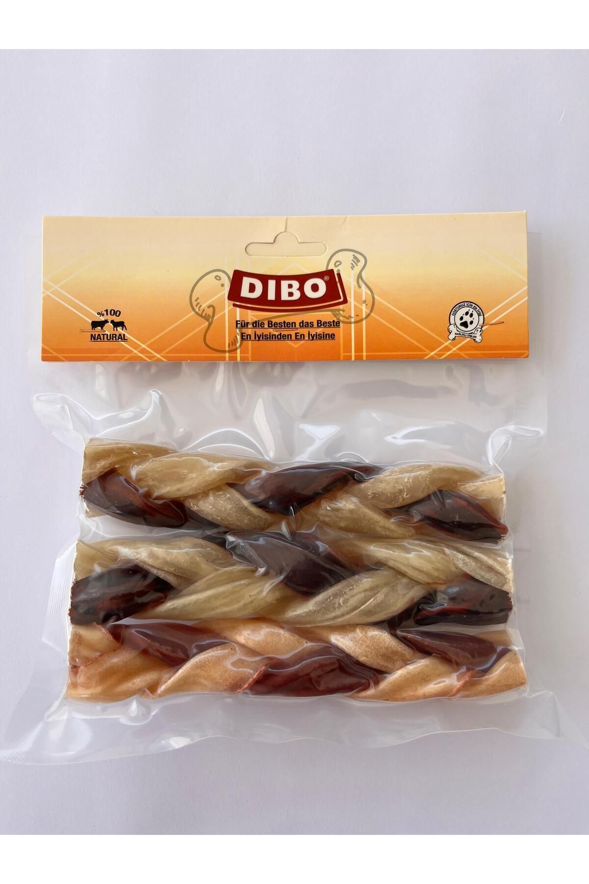 Dibo 3'lü Kolejen Kırmızı & Beyaz Örgü Çubuk ( 15 Cm Paket Içi 3 Adet Köpek Kemiği & Ödül Maması )