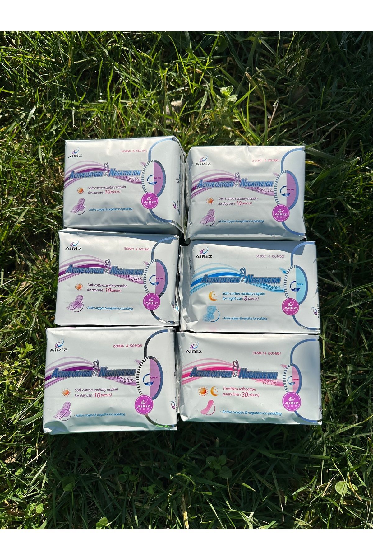 Airiz Tiens Airiz Hijyenik Kadın Pedi 1 Paket 30'lu Günlük 1 Paket 8'li ...