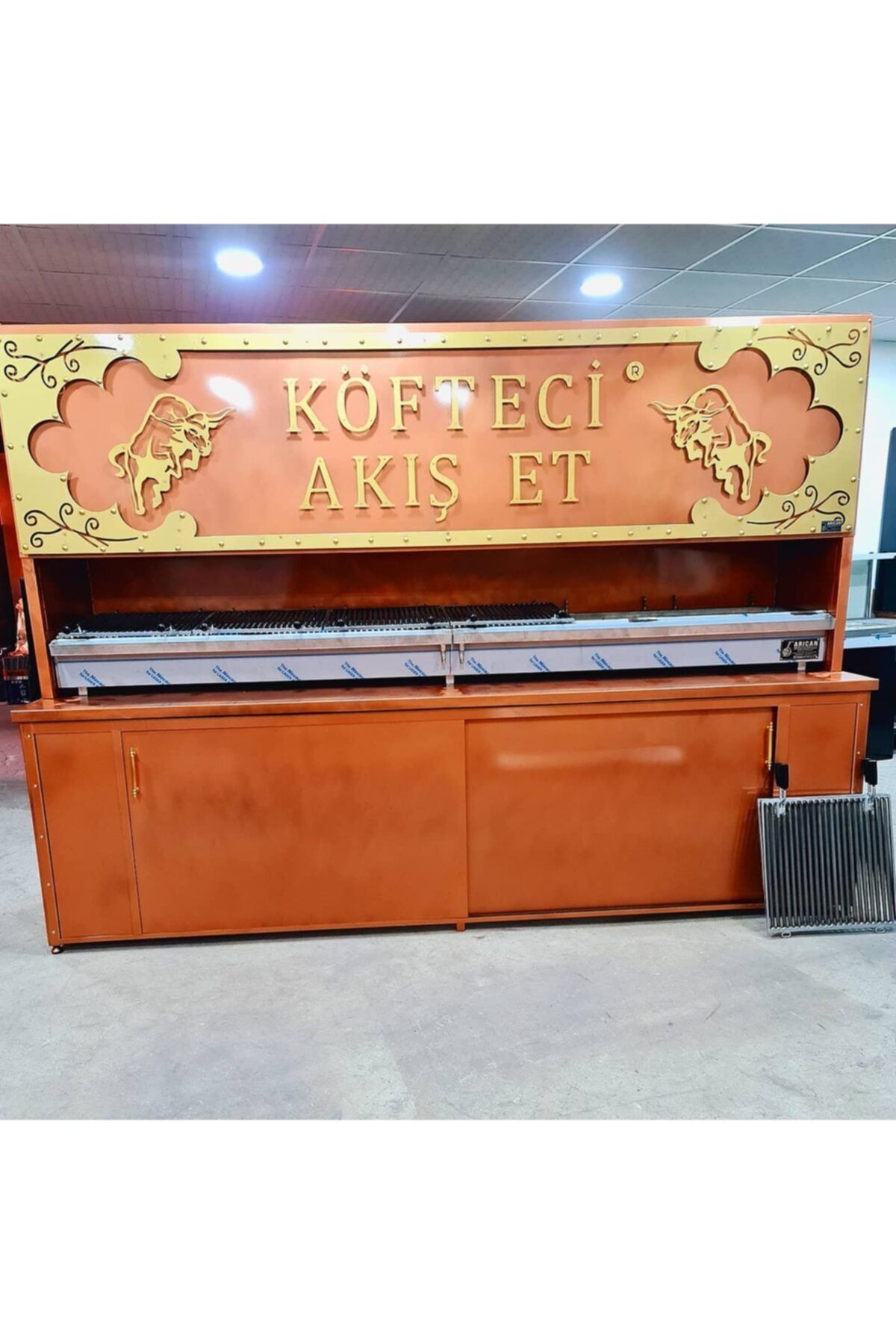 Kömürlü Tuğlalı Izgara Kebap Ocağı Mangal 7