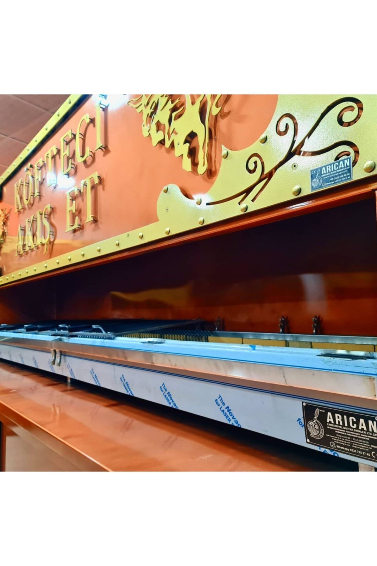 Kömürlü Tuğlalı Izgara Kebap Ocağı Mangal 6