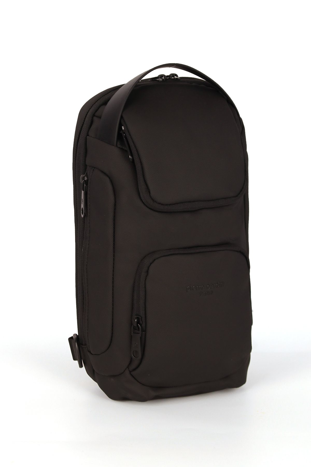 01PC00201 Busenes Unisex Badybag کوله پشتی مشکی Pierre Cardin