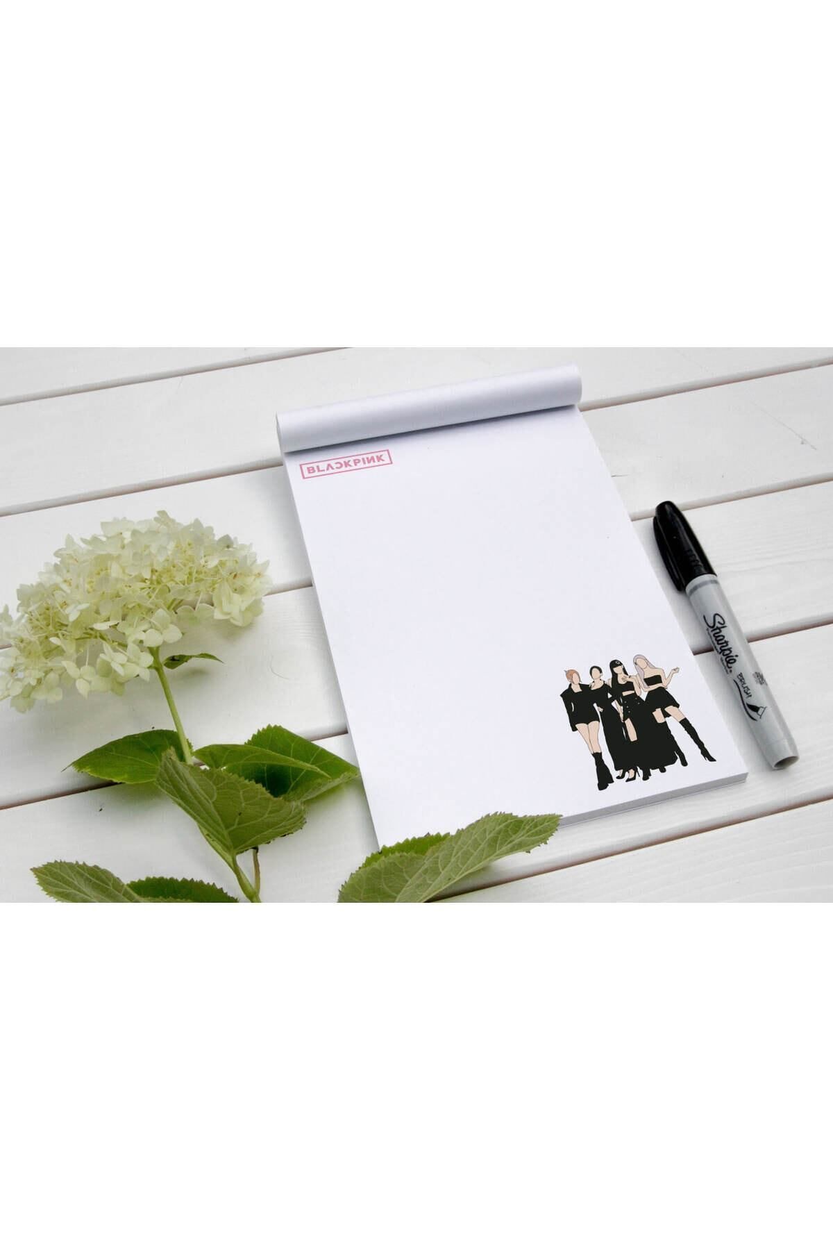 Bküp Tasarım-Blackpink 1 Memopad/ Notepad/ Notebook 2