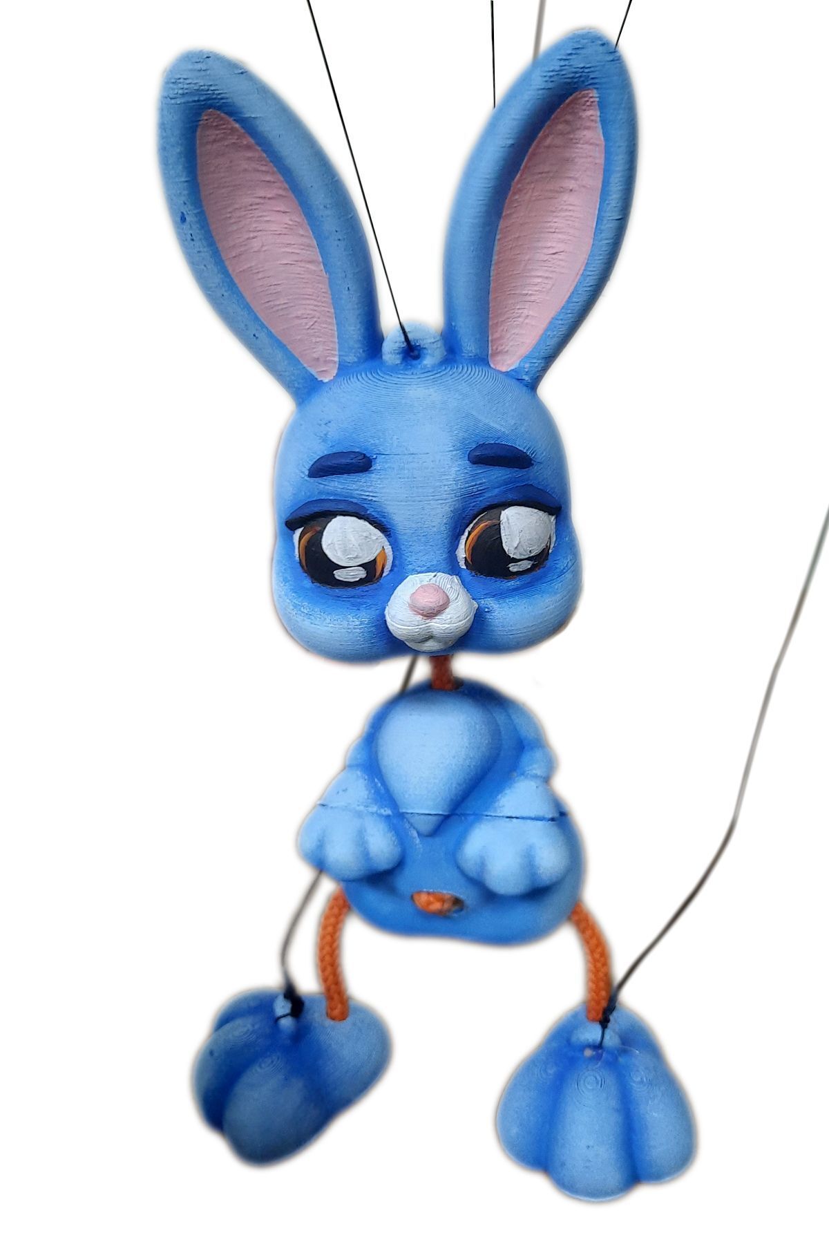 Uçaneller Kuklaevi-Poncik Drawstring Rabbit Puppet 2