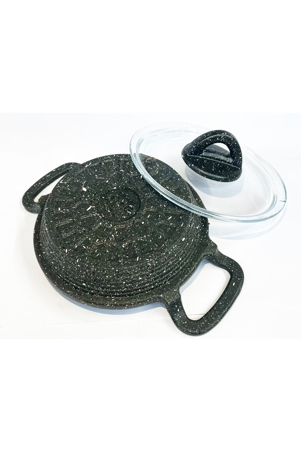 Döküm Granit Kapaklı Yumurta Sahanı 20 Cm #2
