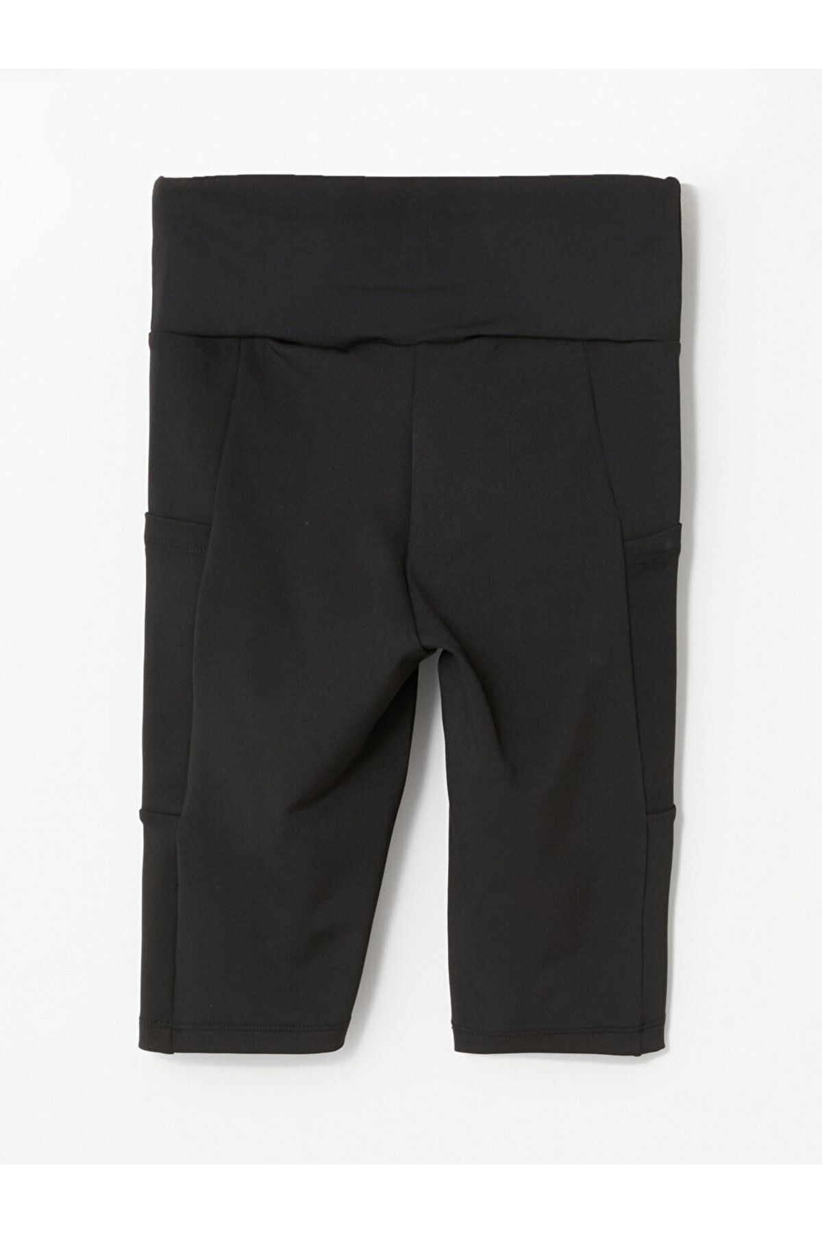 LC Waikiki-LCW Femei - Pantaloni scurți uni cu talie elastică, cu potrivire foarte strânsă 6
