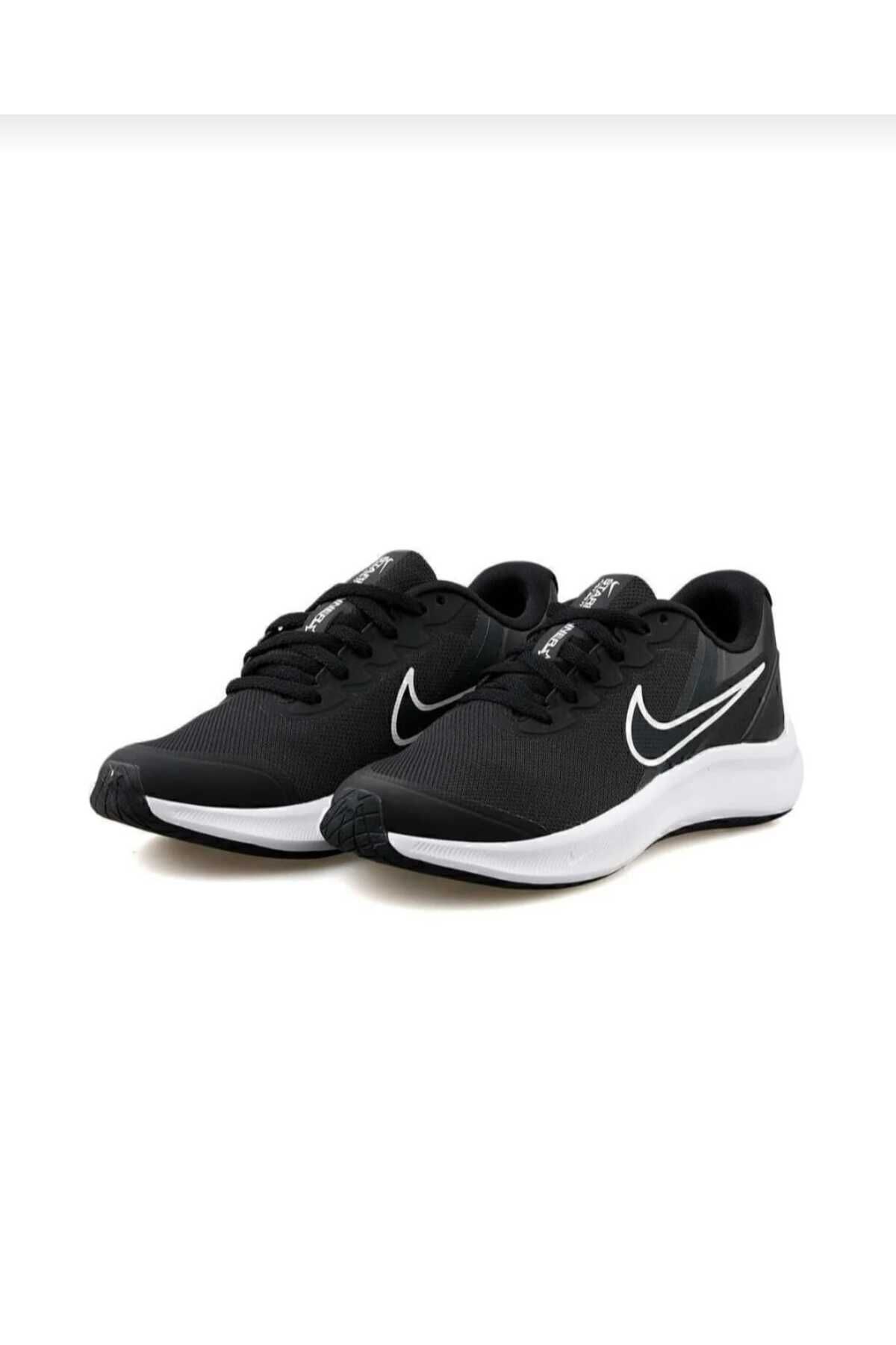 اسنیکر مشکی زنانه دونده ستاره 3 اورجینال Nike