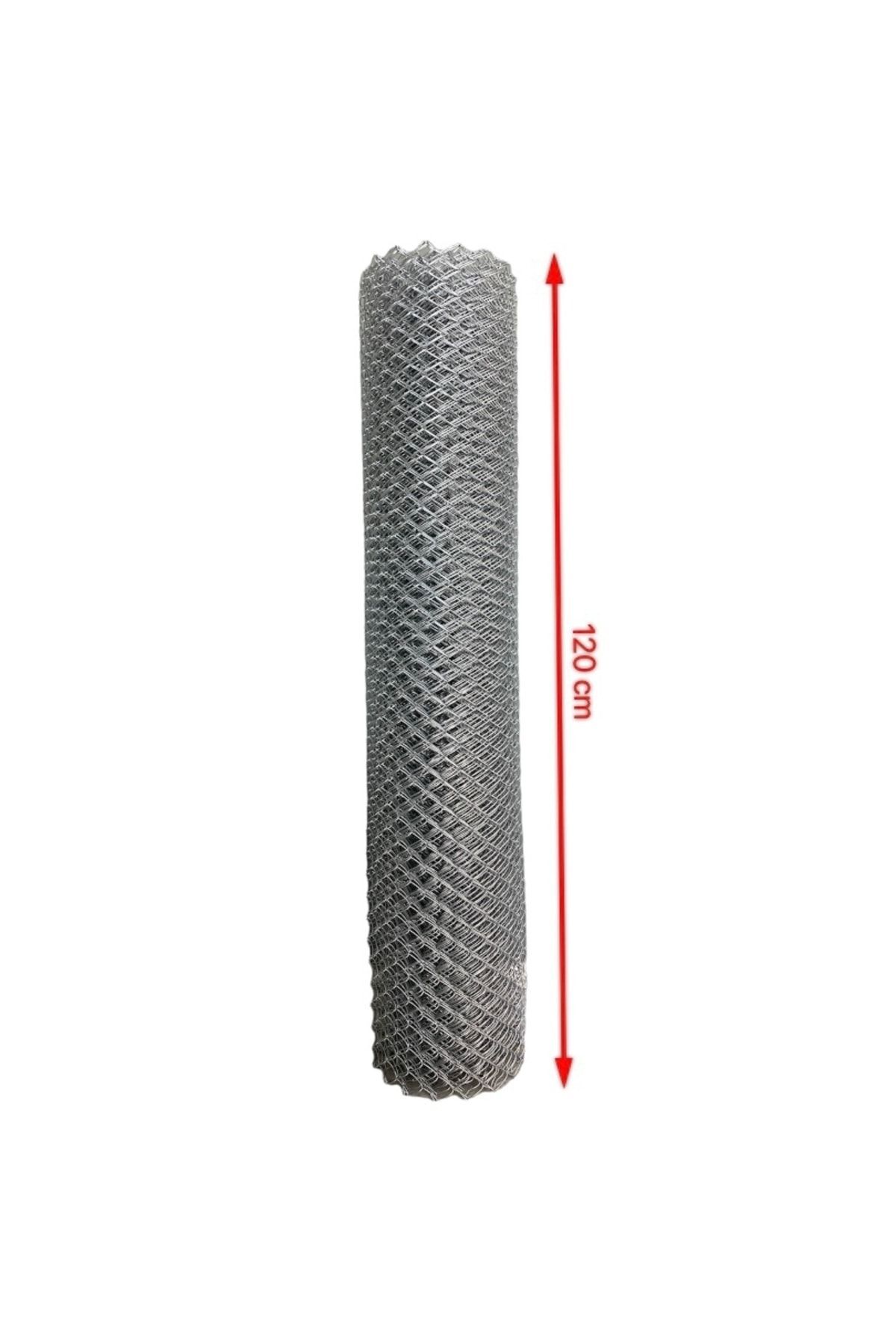 Cihan Çit Galvanizli Örgü Tel Bahçe Çiti - 2,50 Mm Kalınlık 45x45 Göz Aralığı H:120 Cm L:10 Metre