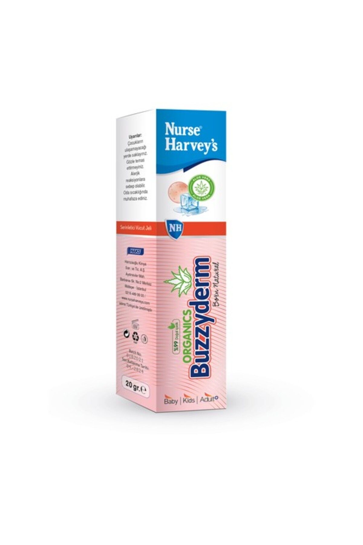 Organics Buzzyderm от Nurse Harvey's 20 гр Farmaucuz001