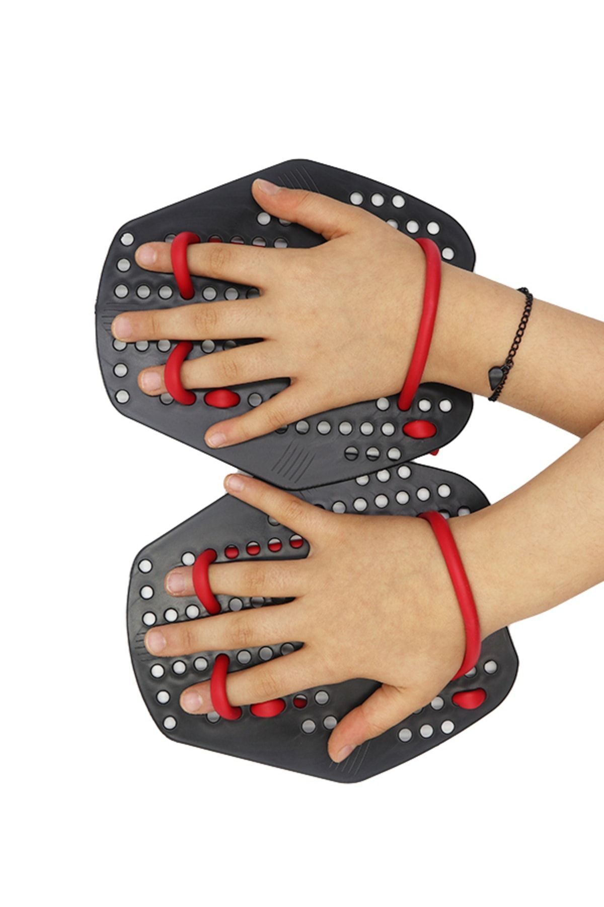 İKAVİ Küçük Boy - Siyah Yüzücü El Paleti - KKELPLT002