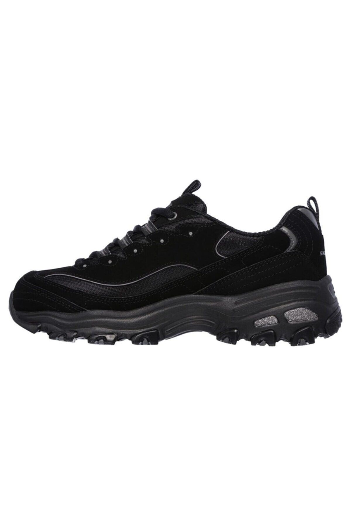 کفش های کژوال مشکی زنانه D'Lites بزرگترین ورزشی سیاه 11930 BBK Skechers