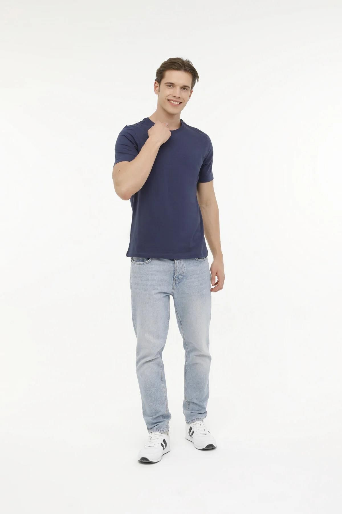 Kinetix-M-SN220 - Plain Simple Unwritten Basic, 0 Collar, Short Sleeve TSH 3
