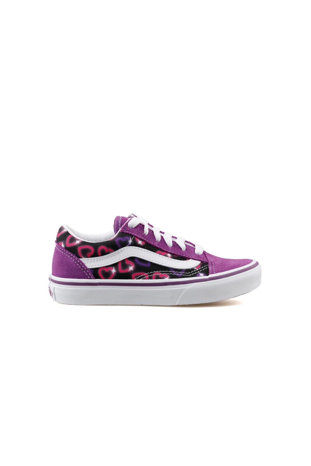 کفش ورزشی بچه گانه Old Skool کتانی رنگارنگ Vans