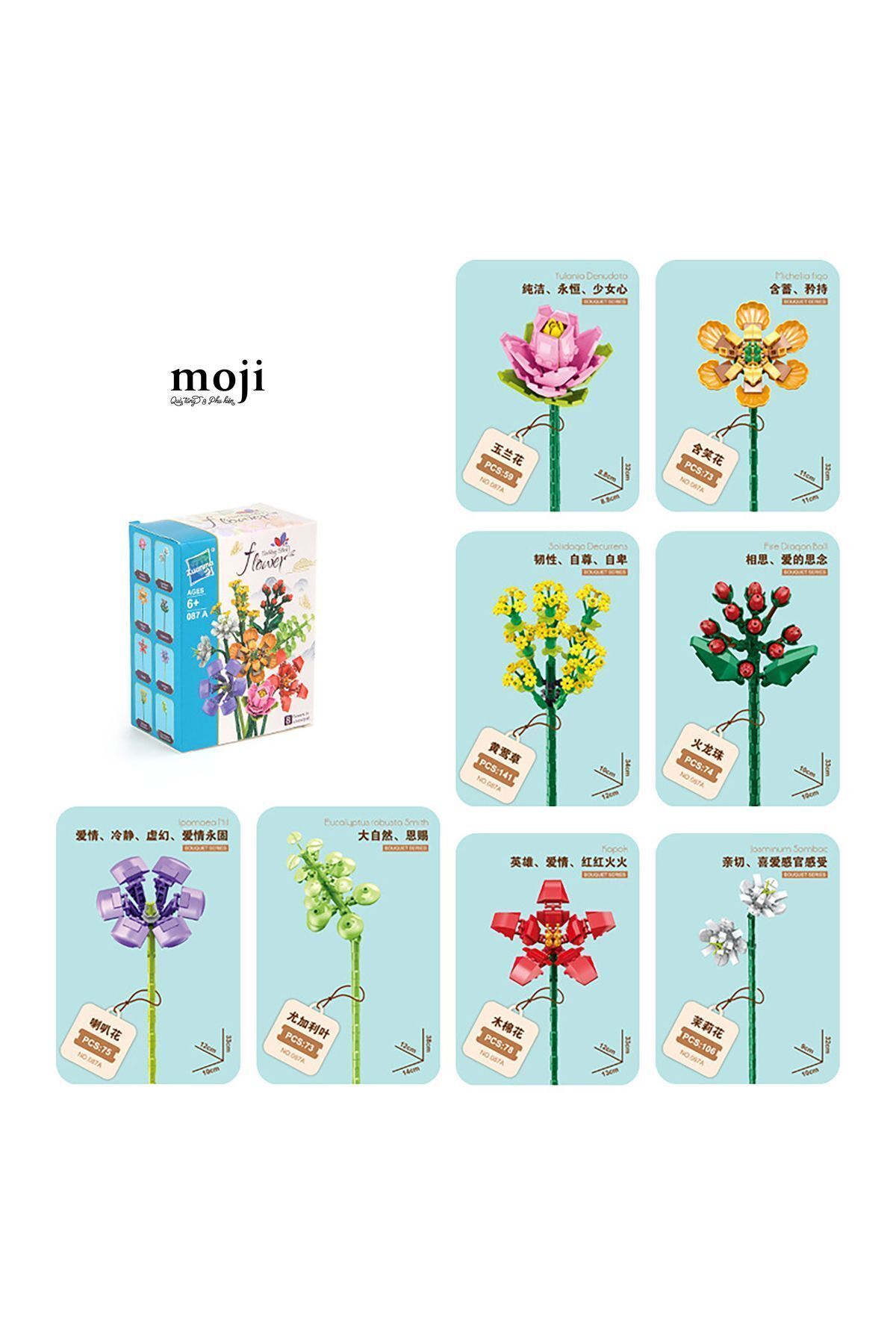MEGA-Surprise Package - Flower Building Block 6
