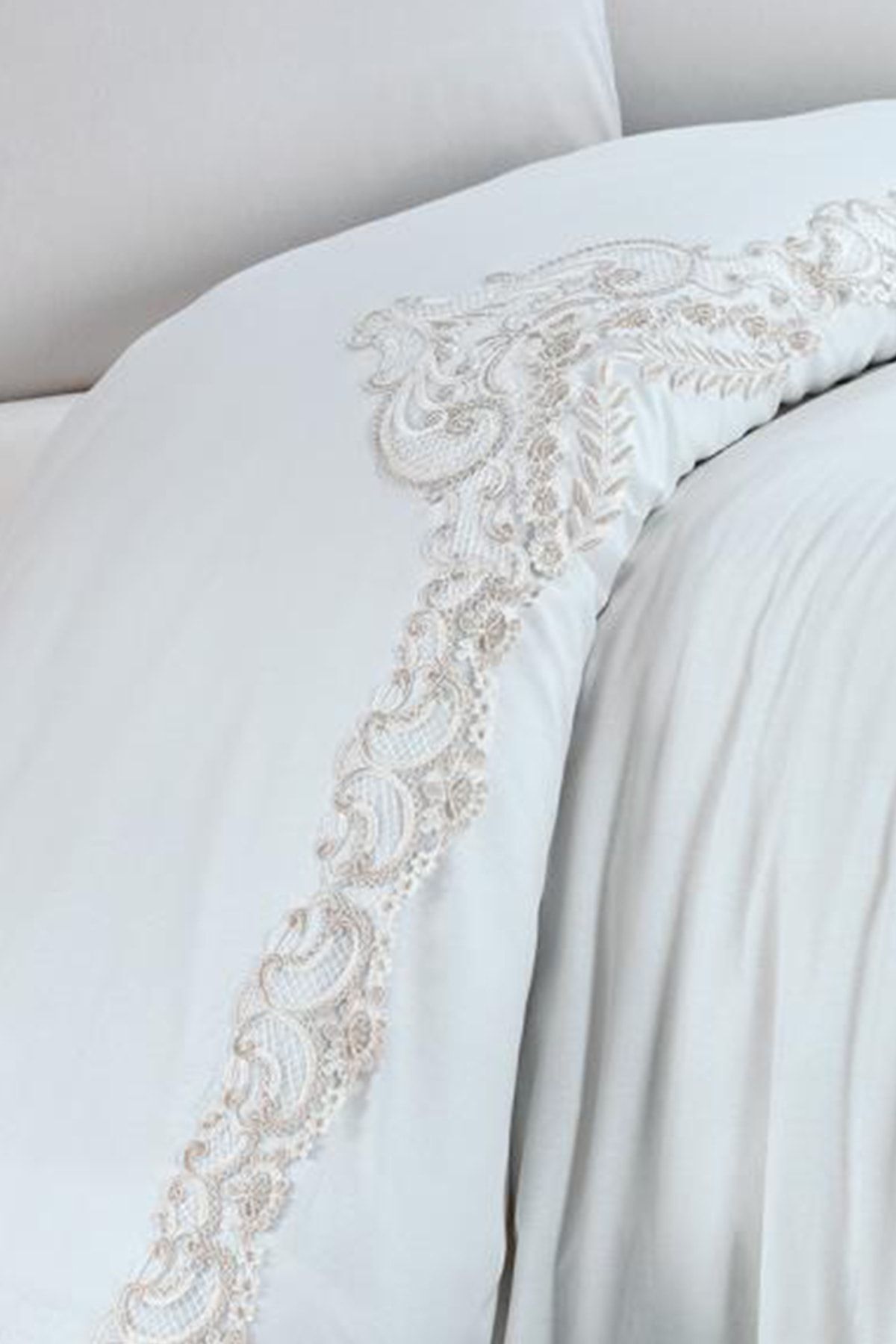 Tiara Nevresim Takımı Krem 3