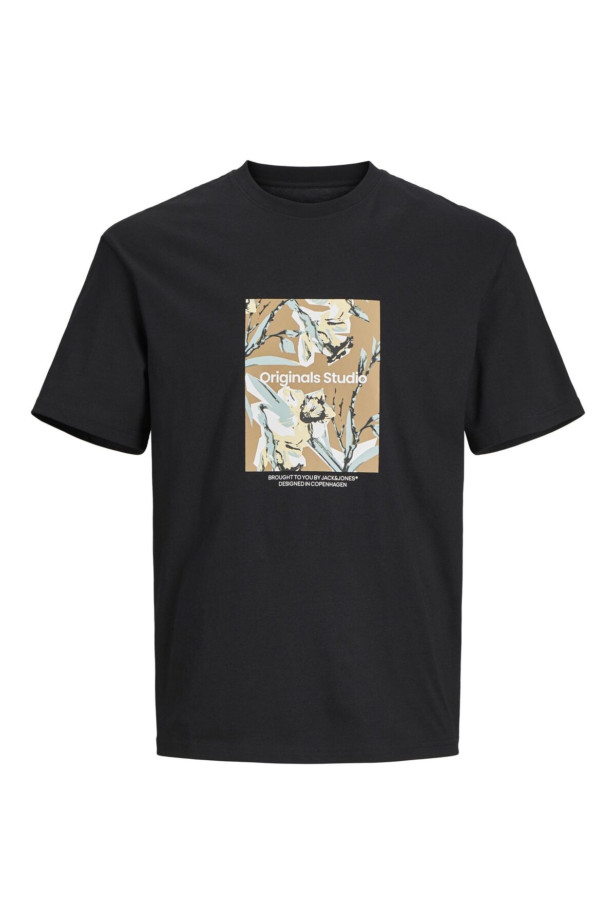 تیشرت مردانه مشکی جک اند جونز | J&J 12256717 اورجینال - تصویر 7