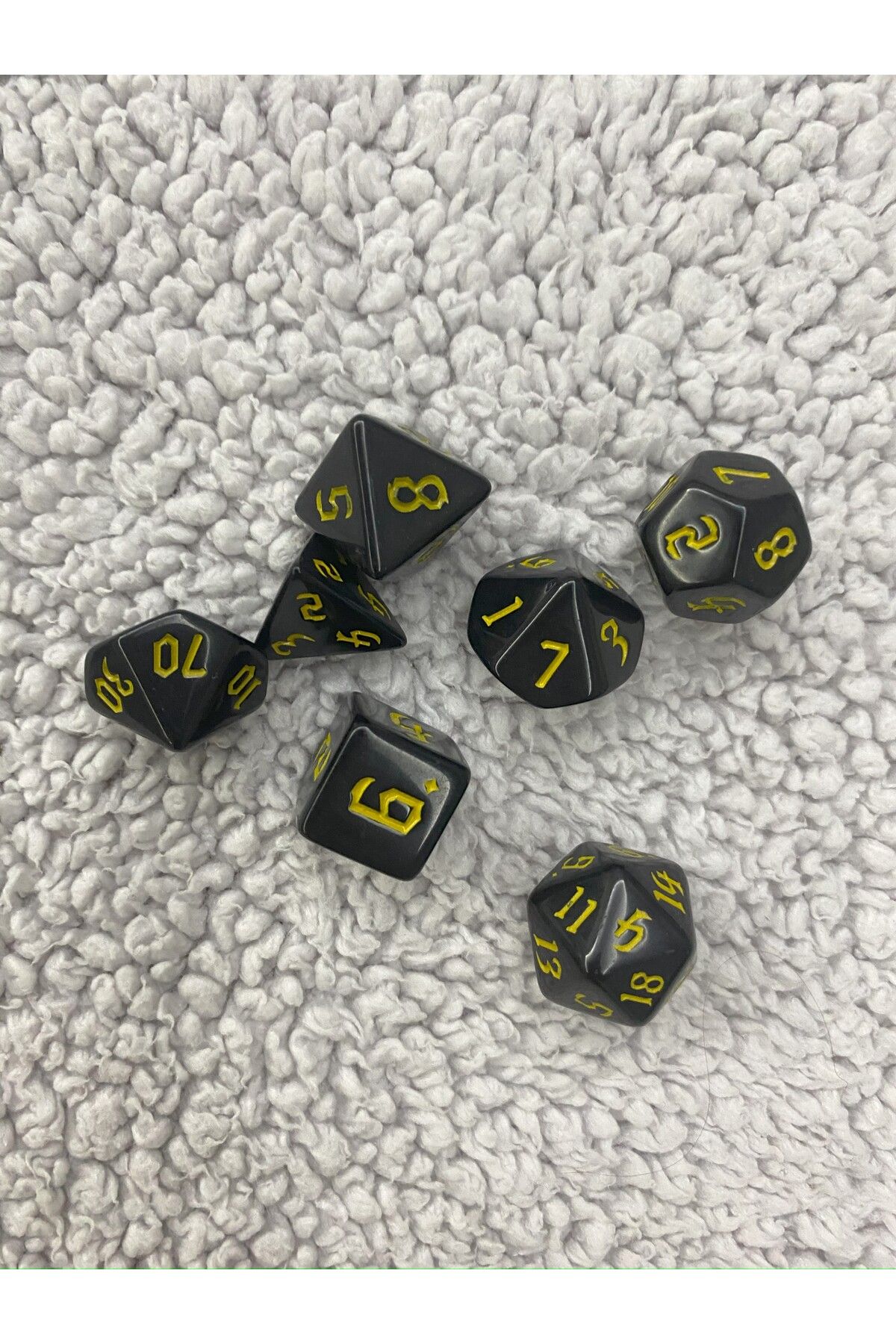 DiceLand-DND FRP Dice Set - Dark Sai 2