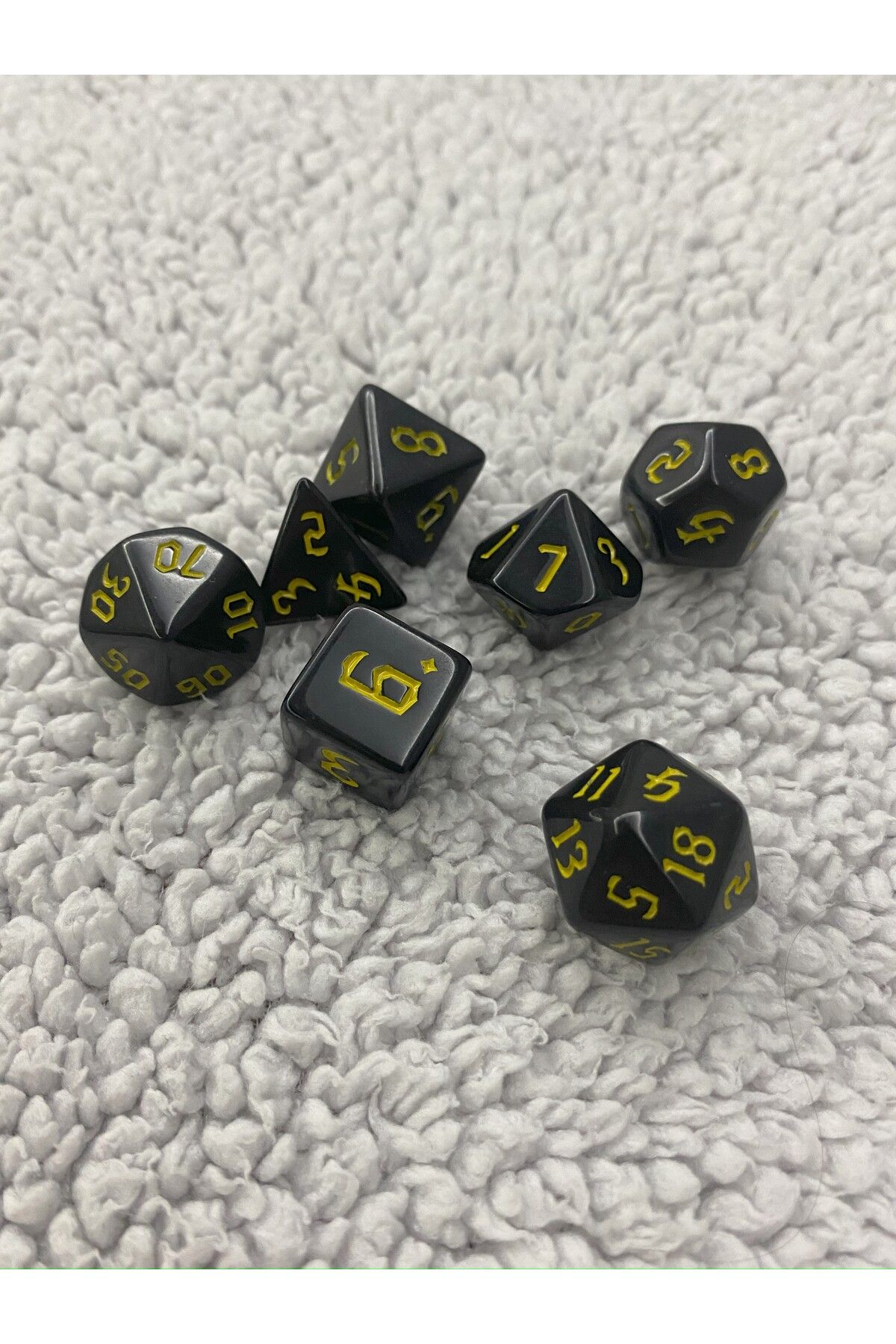 DiceLand-DND FRP Dice Set - Dark Sai 1
