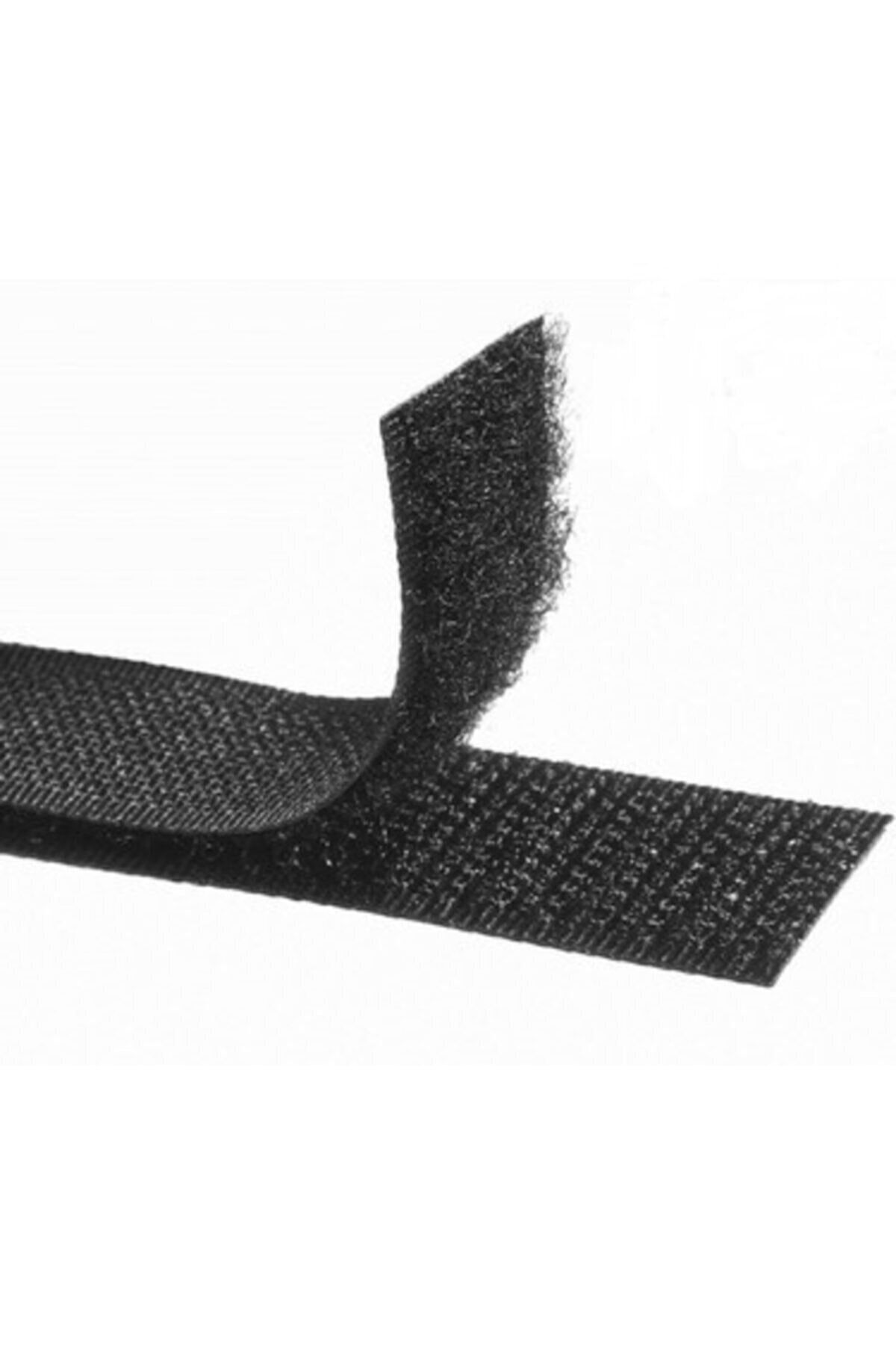 5 Metre Cırt Cırtlı Bant , Cırt Cırt Bant, Çift Taraflı Cırt, Erkek Dişi Bant Siyah(3cm)