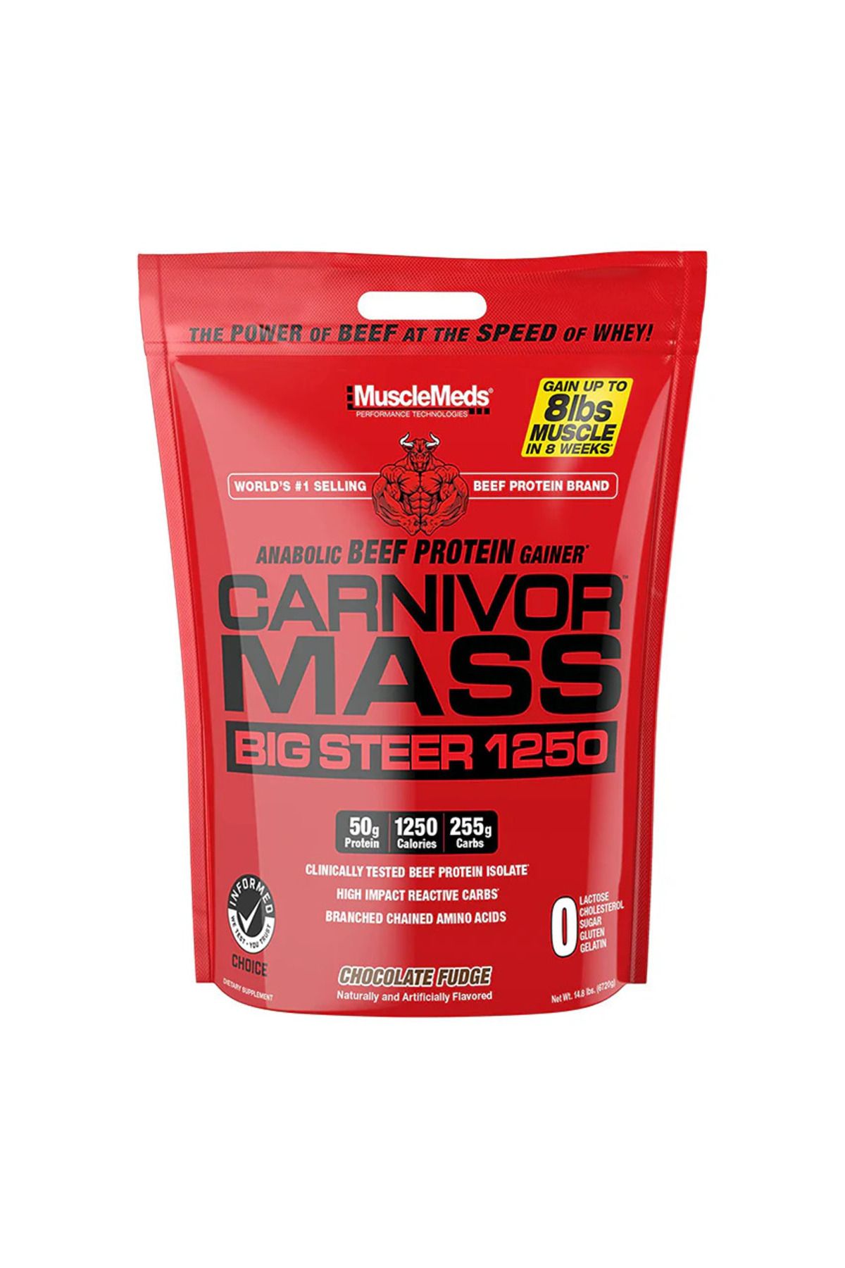 MuscleMeds Beef Protein Carnivor Mass Gainer 6800 Kg