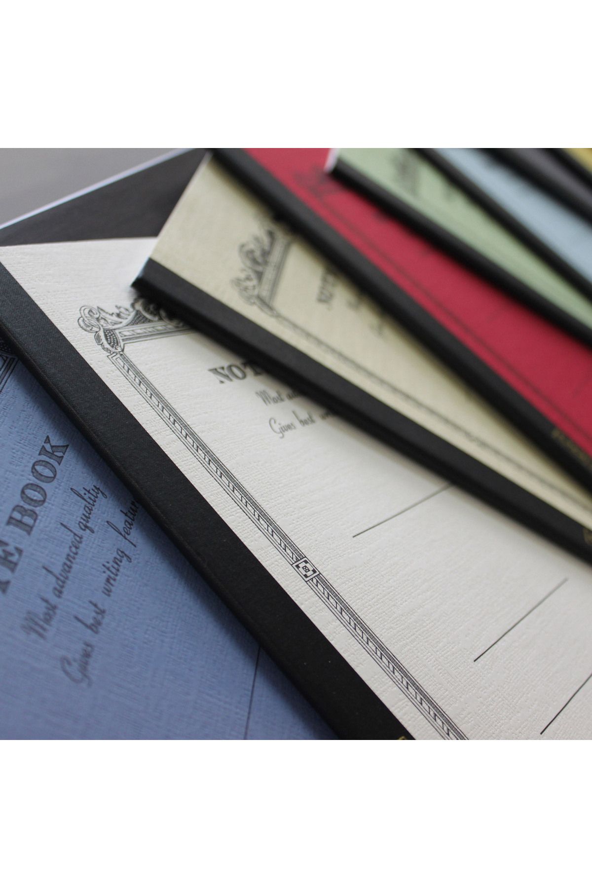 Apica-Black Lined Cd-11 A5 56 Sheets Notebook 6