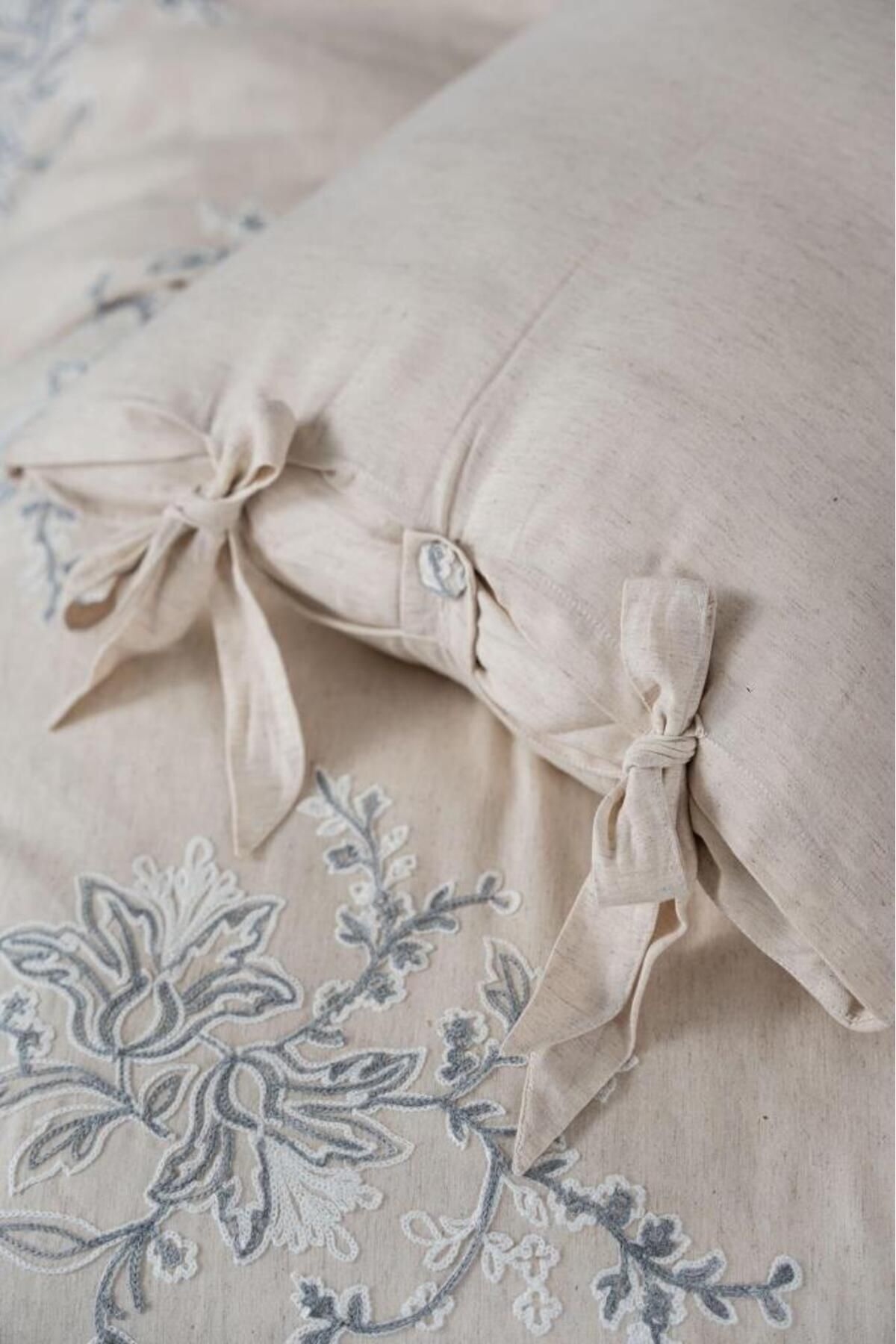 سرویس روتختی دو نفره  بژ اکوکاتنEcocotton | 8684170000000 اورجینال - تصویر 3