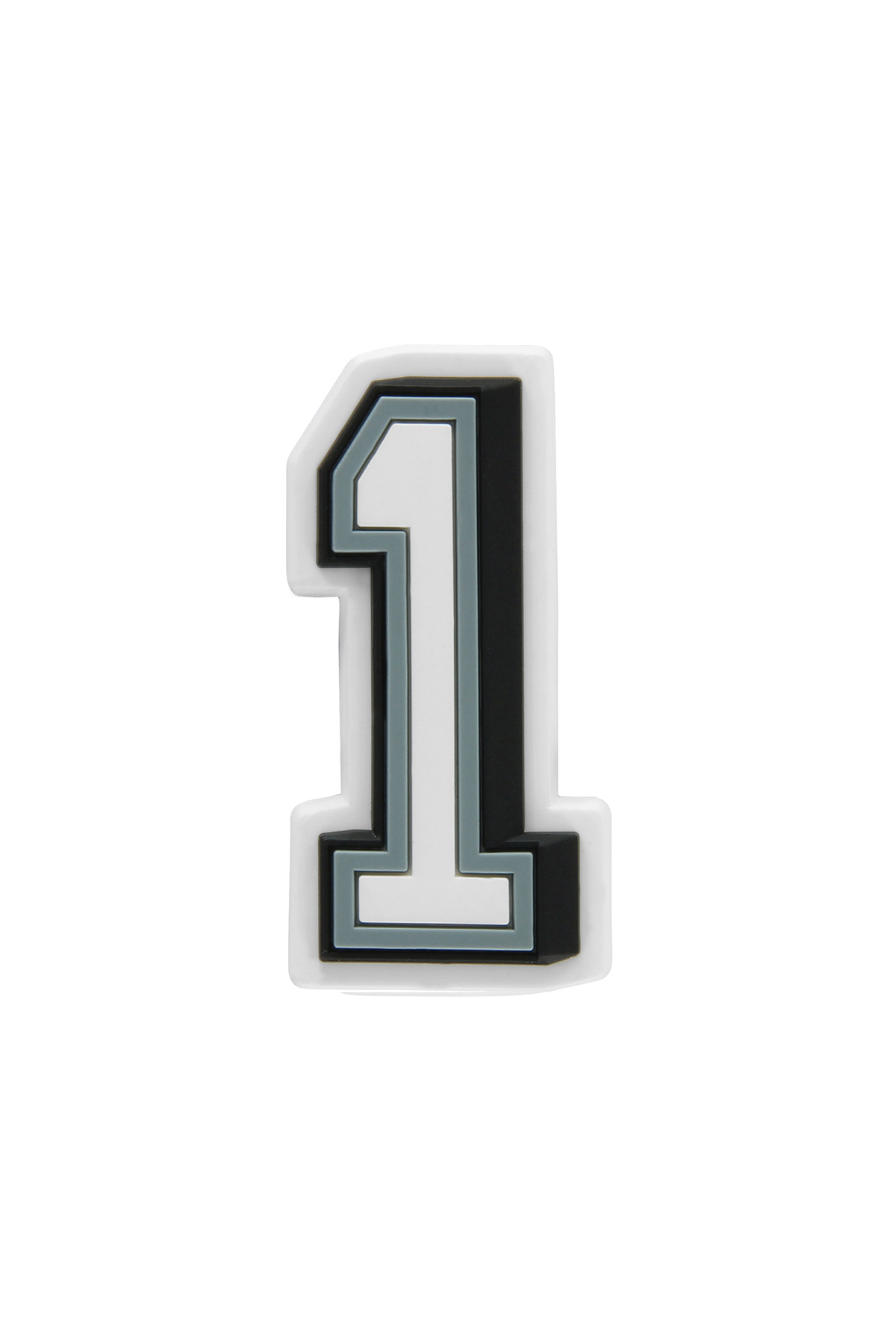 کراکس ۱۰۰۰۶۹۴۹ دمپایی جیبیتز طرح دار مشکی و سفید شماره ۱