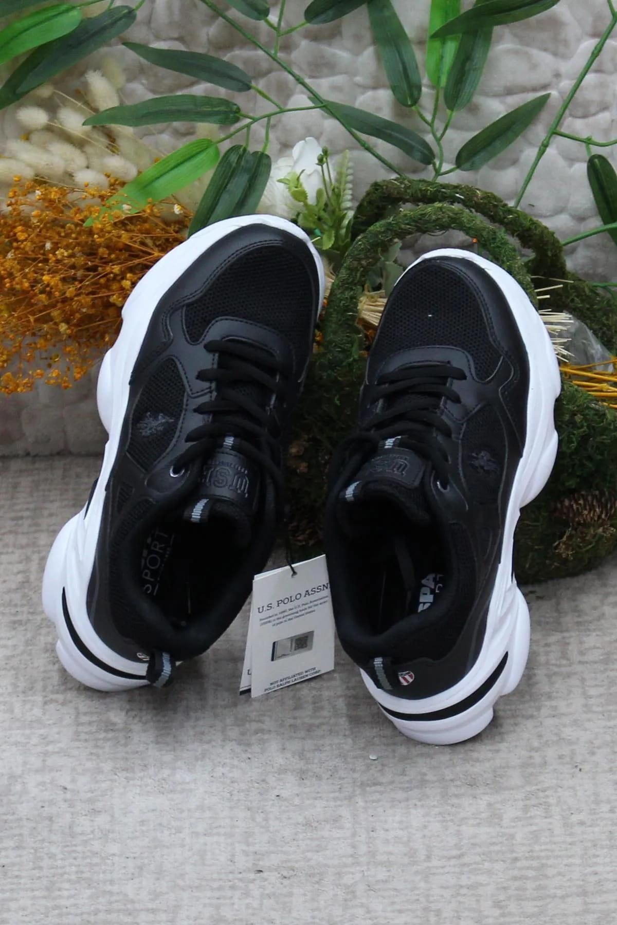 U.S. Polo Assn.-USPA Bob Black Women's Sneakers - Casual Sneakers 8