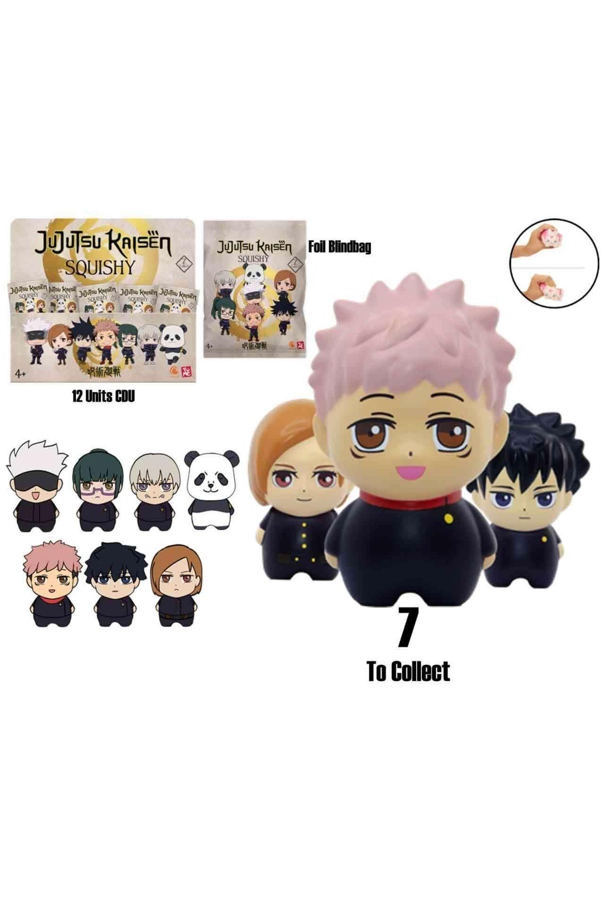 Yume Toys Jujutsu Kaisen Squishy Blind Mystery Bag Yumuşak Sürpriz