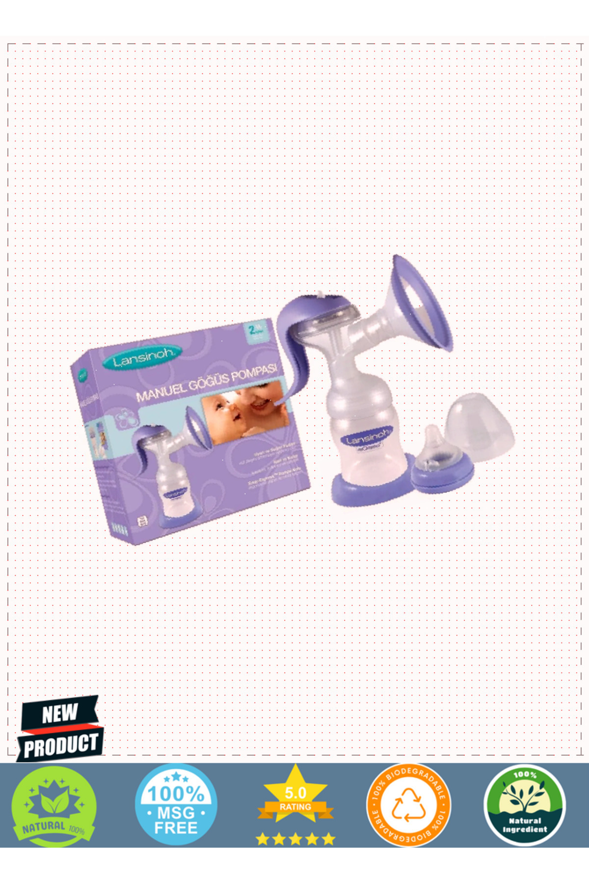 OMZ Lansinohhh Manuel Göğüs Pompası (YENİ) 5 Litre Kız Erkek Çocuk Oyuncakları Eğitici Oyuncaklar fotoğrafı 6 (önizleme)