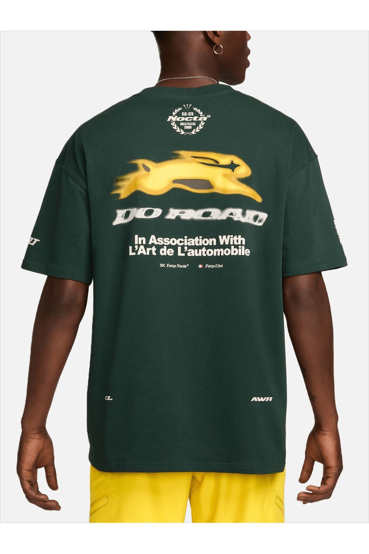 Nike x NOCTA x L ART T Shirt Pro Green YE L OZEL SER YUMU AK T SH RT OVERS ZE Fiyat Yorumlar Trendyol