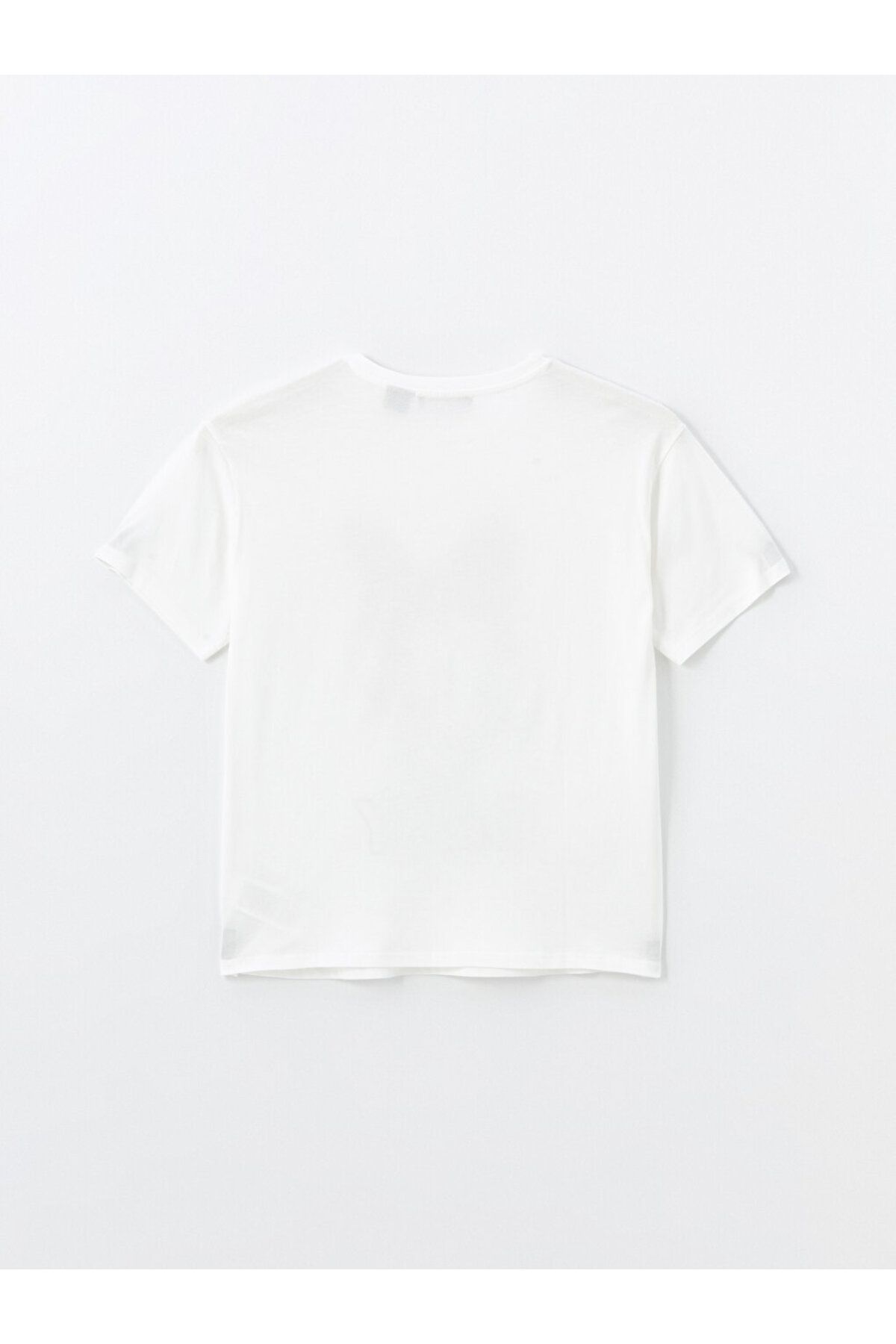 LC Waikiki-LCW Umstands-T-Shirt mit Daisy-Duck-Aufdruck – Rundhalsausschnitt, kurze Ärmel 7