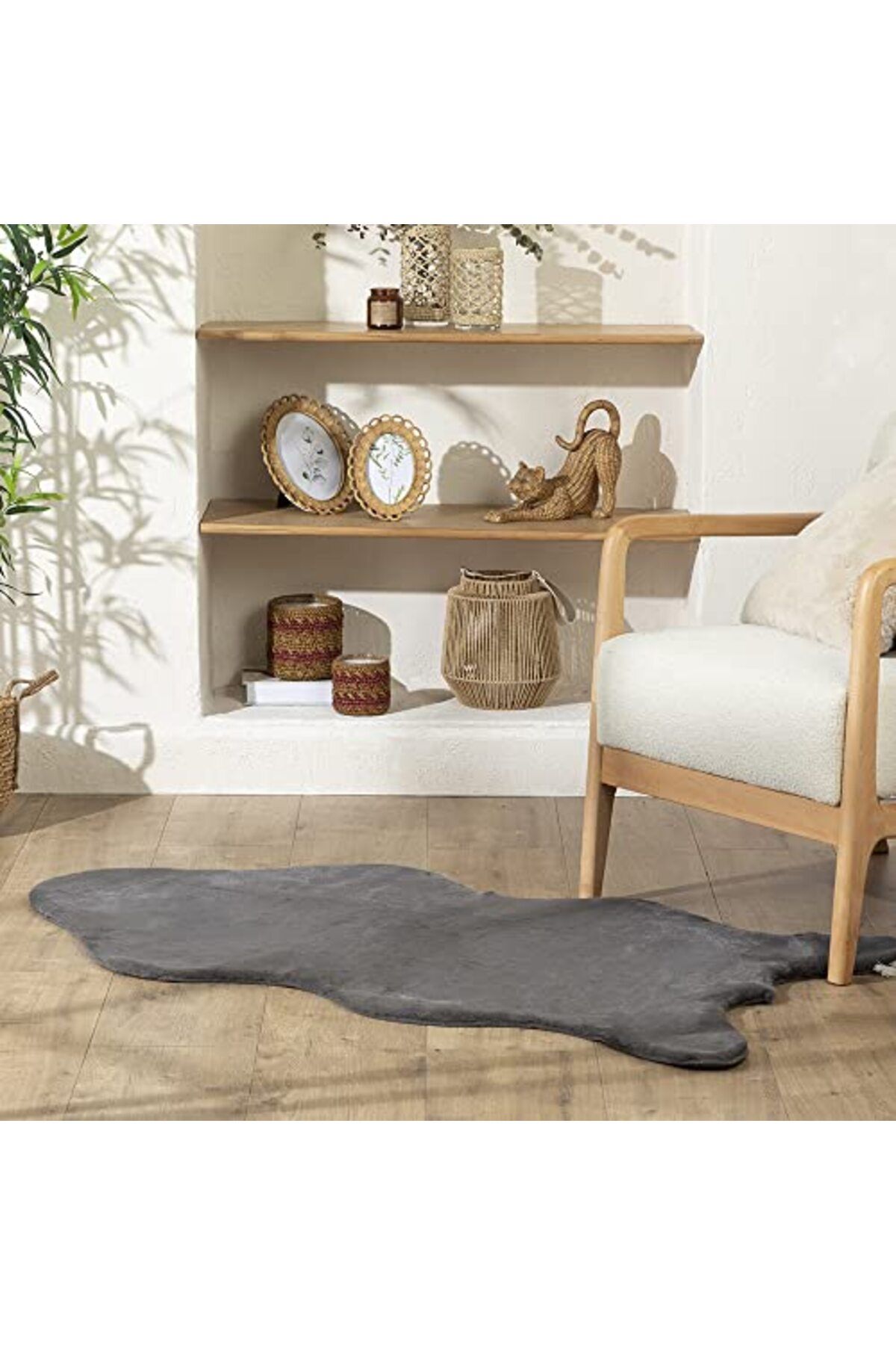 English Home-Weicher, moderner Teppich, waschbarer Innenteppich für Wohnzimmer, Schlafzimmer und Esszimmer 1