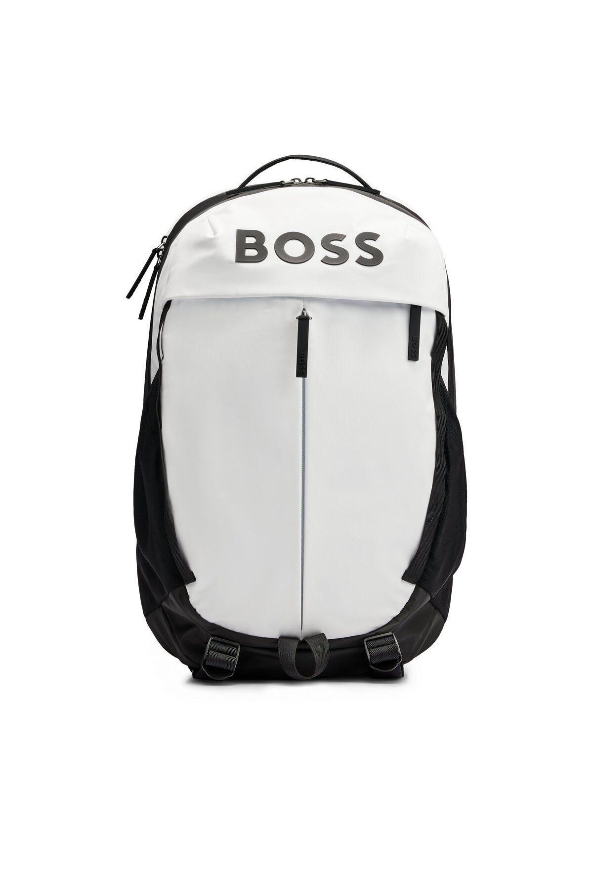 BOSS Logo detaylı suni deri sırt çantası 50516891