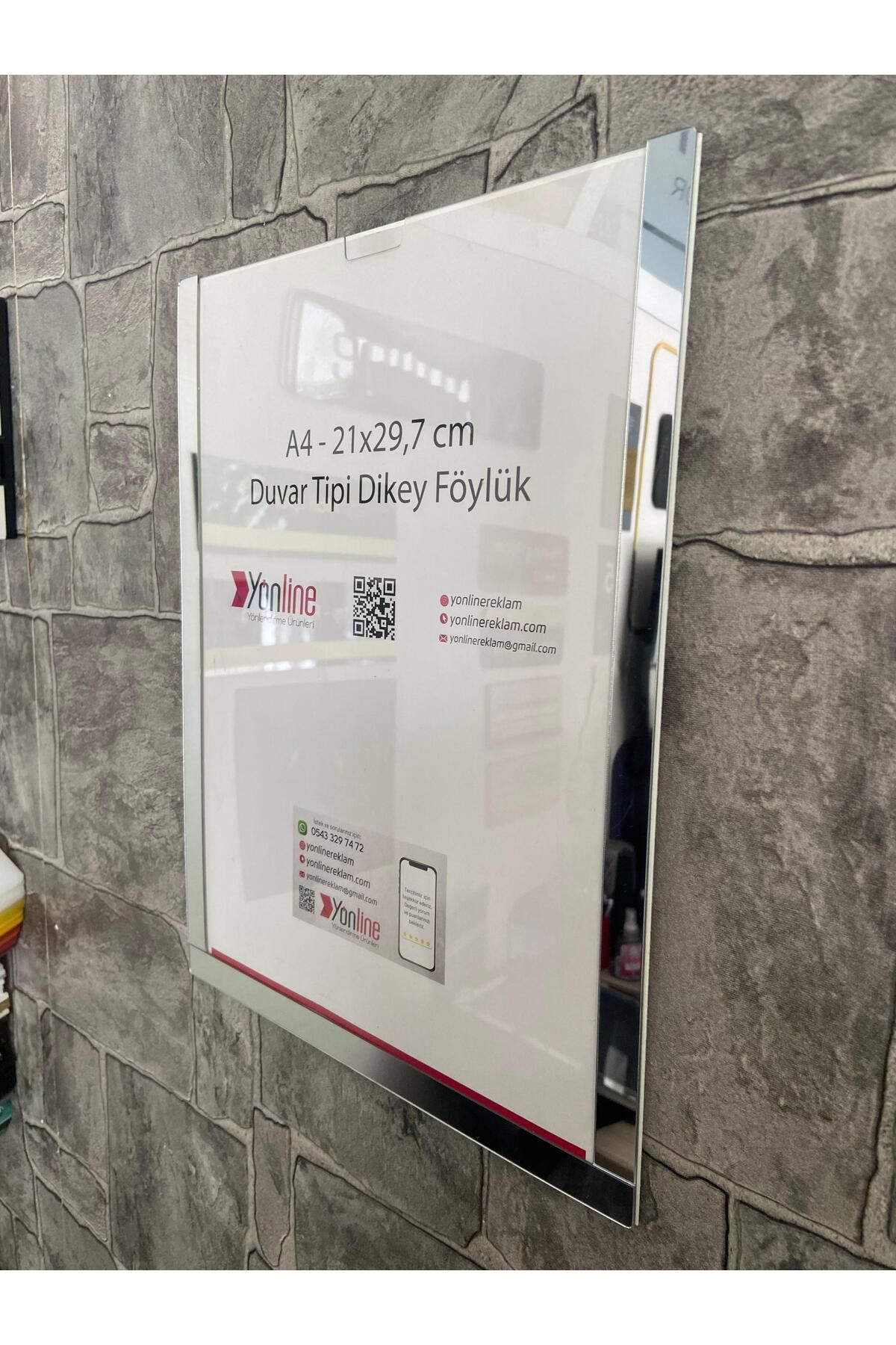 Yönline-A4 Plexi Fountain - Easy to Switch Wall and Door Type 3
