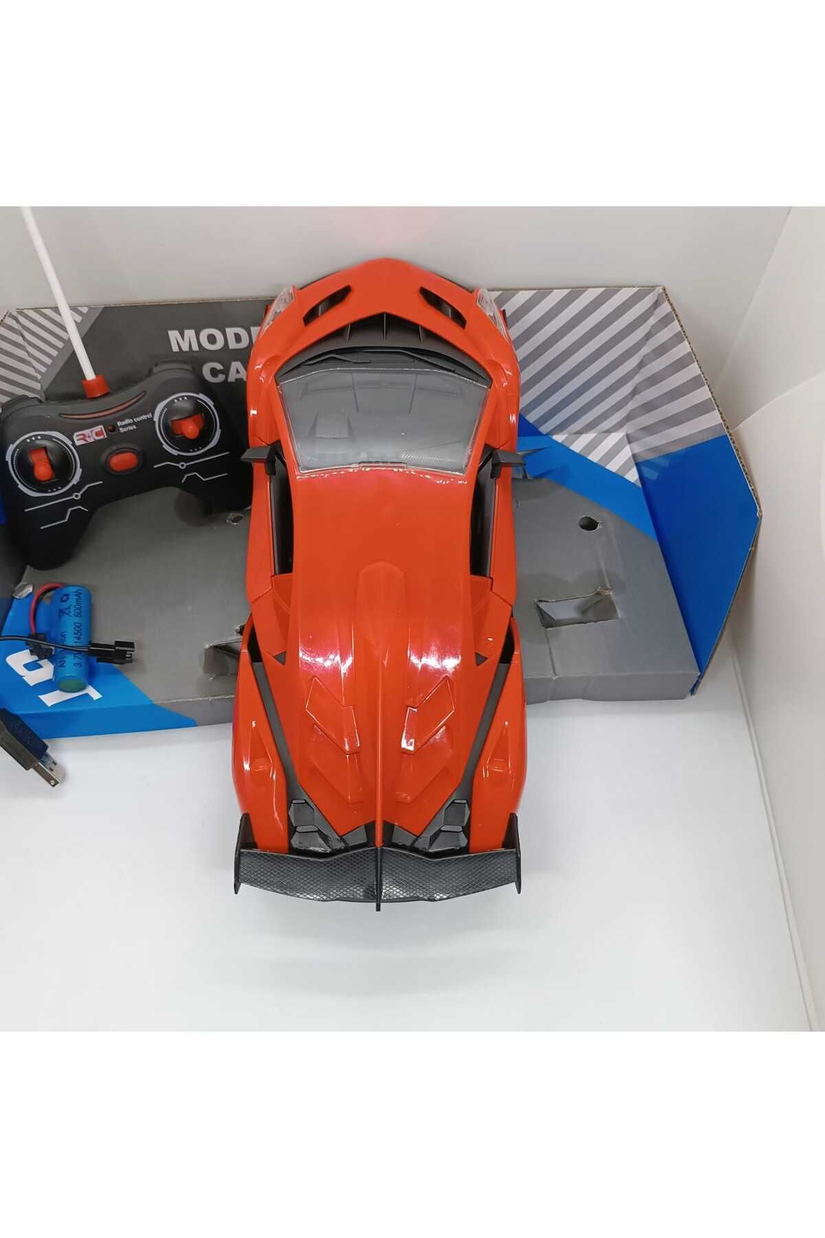 Uzaktan Kumandalı Şarjlı Araba Kapıları Açılan Lamborghini 26,5 cm Şık Tasarım Yüksek Kalite
