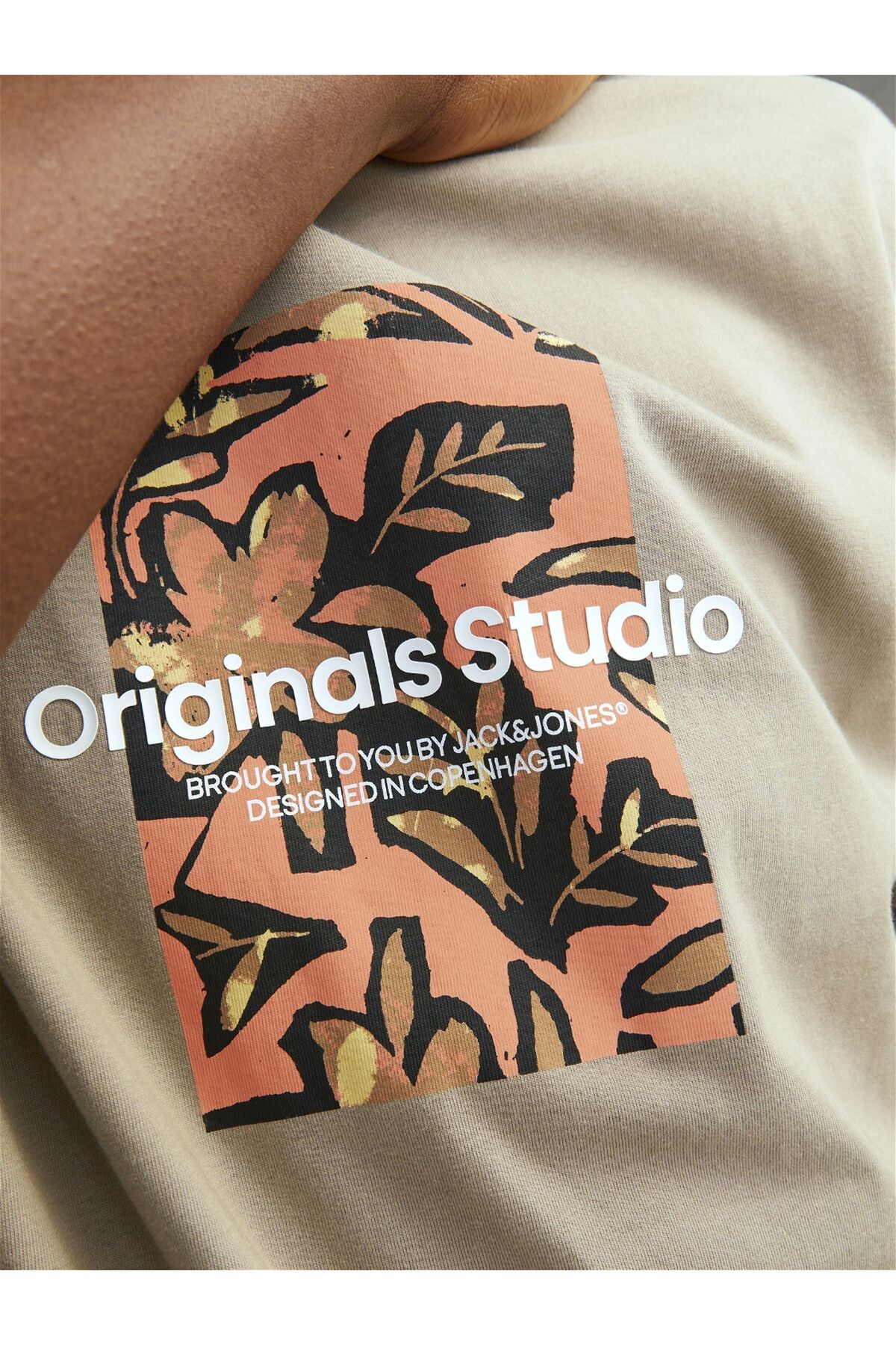 تیشرت مردانه نقره اي جک اند جونز | J&J 12256717 اورجینال - تصویر 5