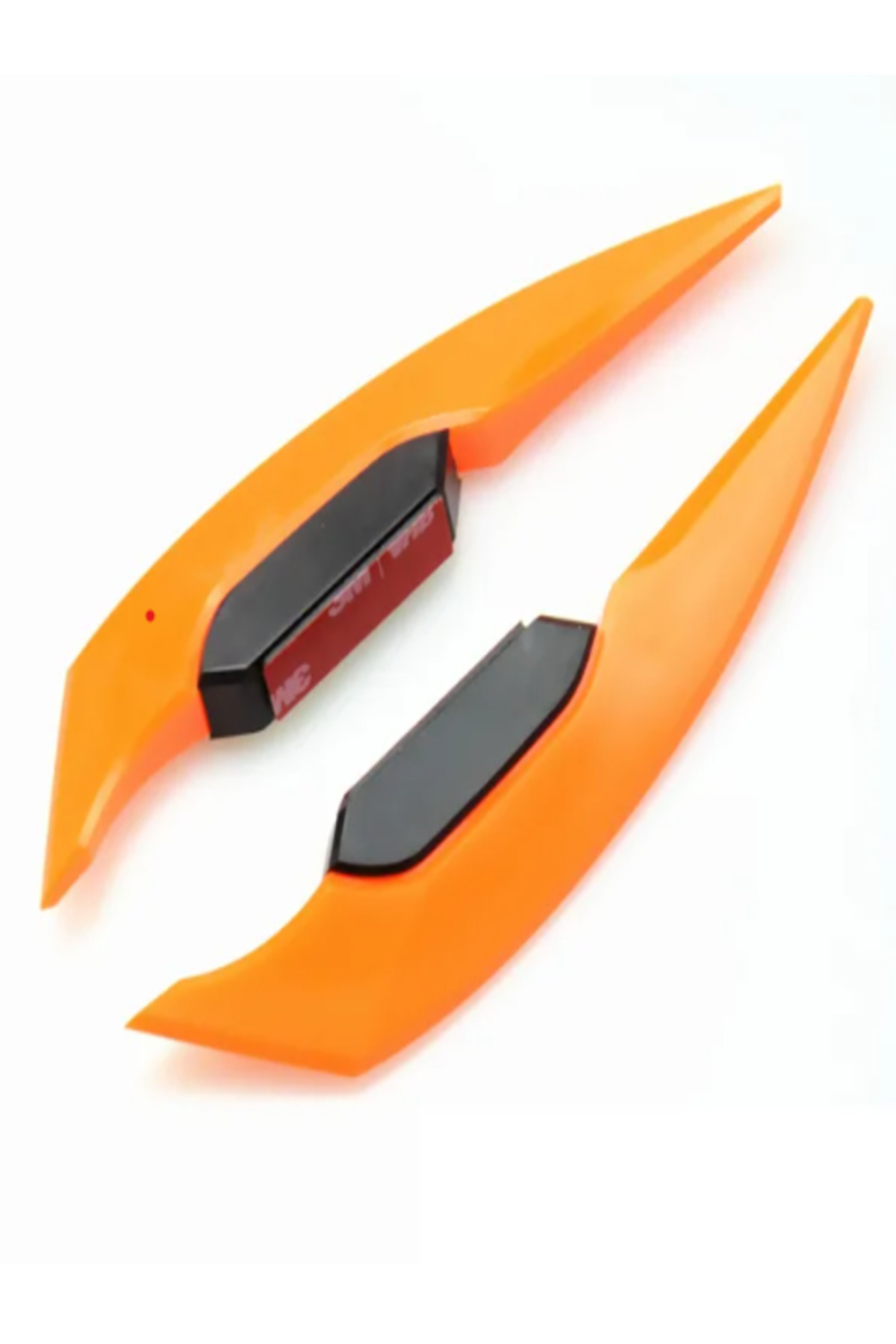 CANEREGE 2 adet motosiklet Winglet aerodinamik Spoiler kanat yan Spoile motosiklet aksesuarları kask bıçağı