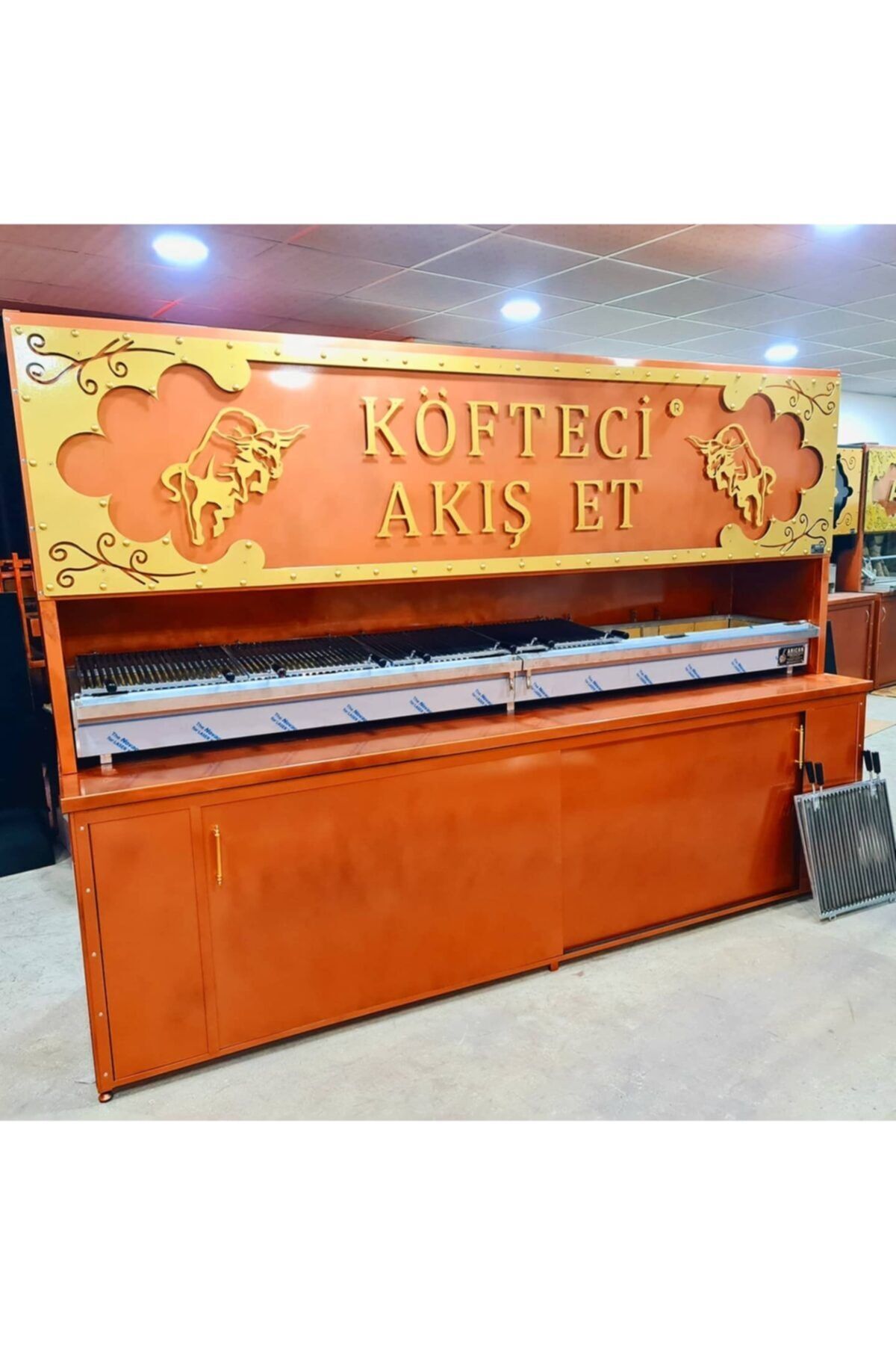 Kömürlü Tuğlalı Izgara Kebap Ocağı Mangal 5