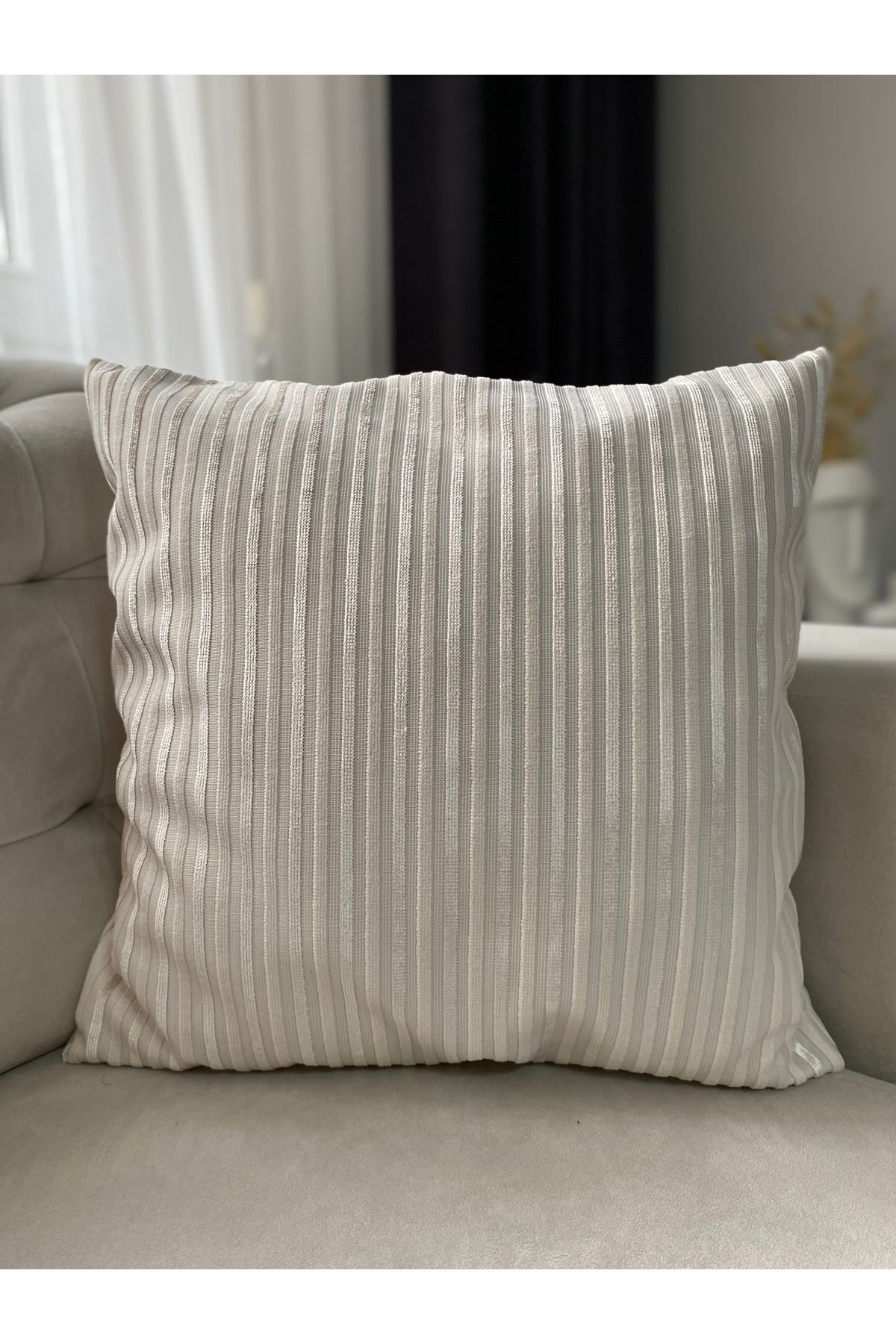 Parla Life Husa De Perna Model Punch De Culoare Crem - 43 x 43