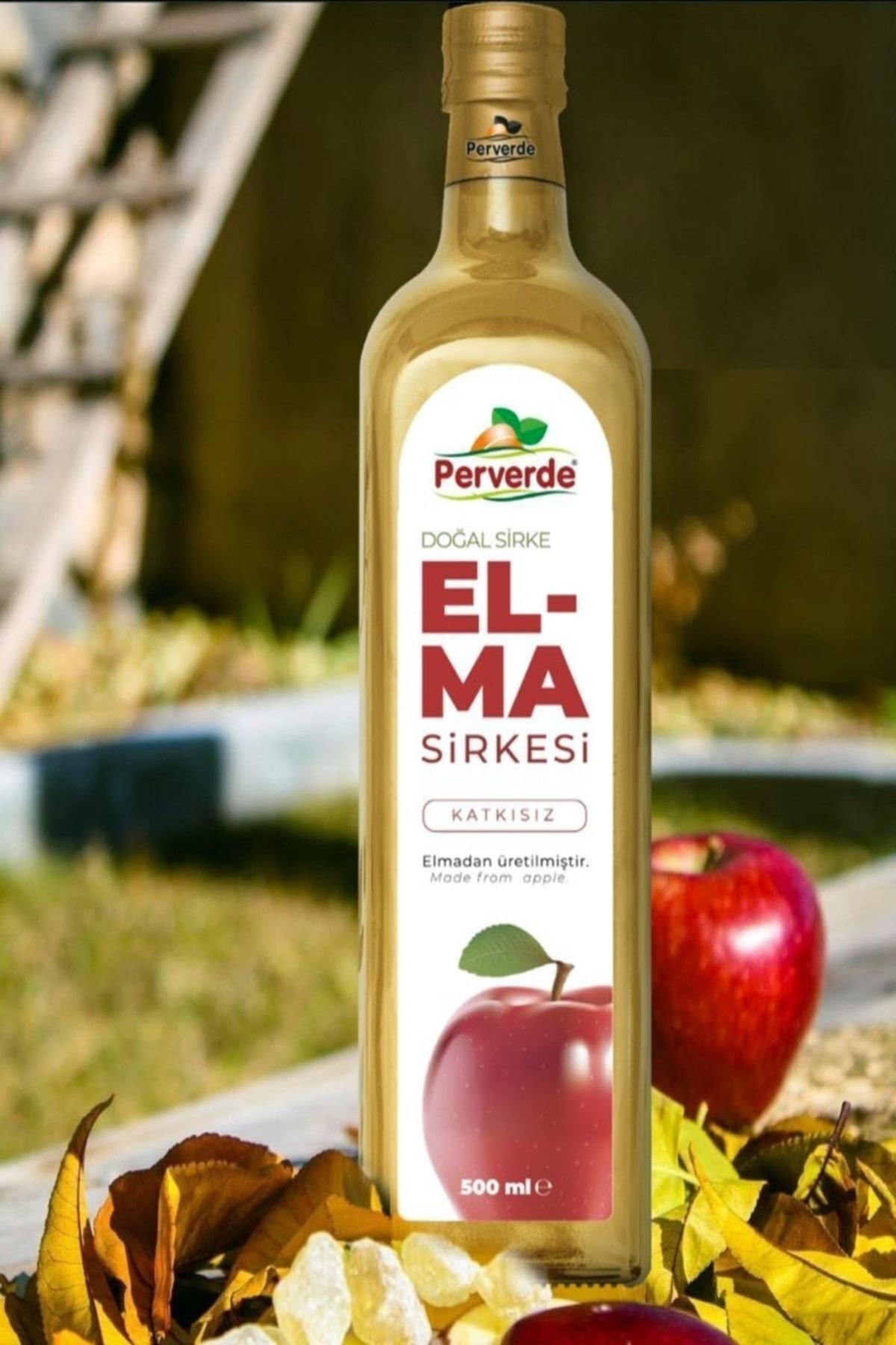Perverde Doğal Elma Sirkesi 500ml - Fiyatı, Yorumları
