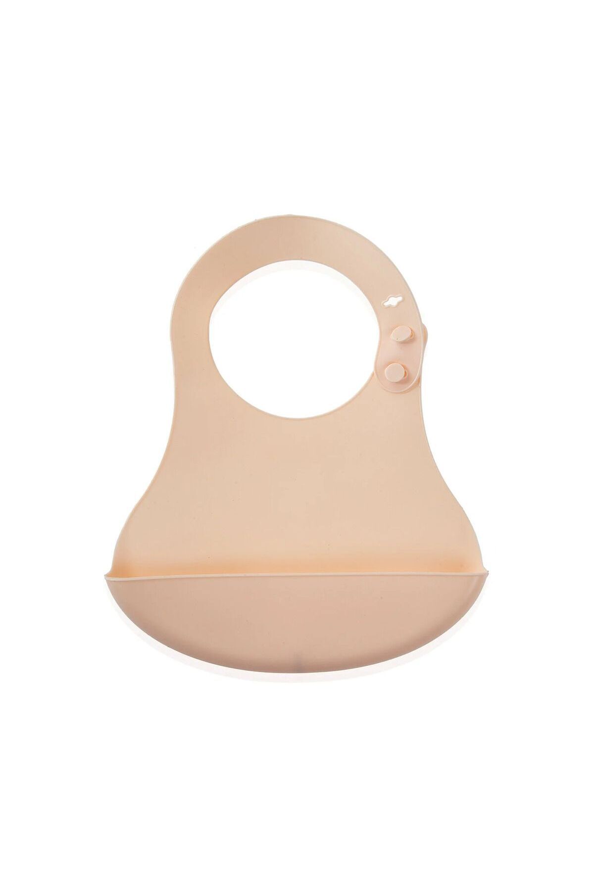 Babyjem Silikon Beslenme Seti Ekru - Silikon Önlük & Tabak & Bardak & Kaşık - BPA İçermez fotoğrafı 5 (önizleme)