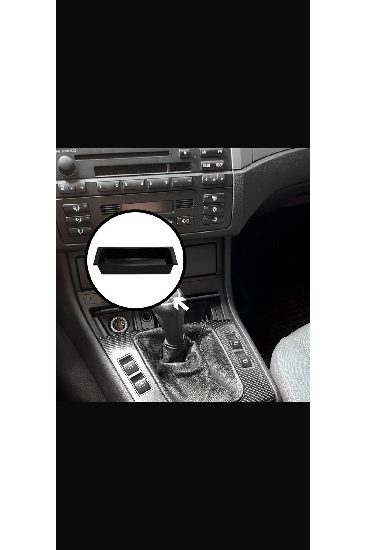 Parçağdaş-BMW E46 Compatible Styling Front Ashtray 1