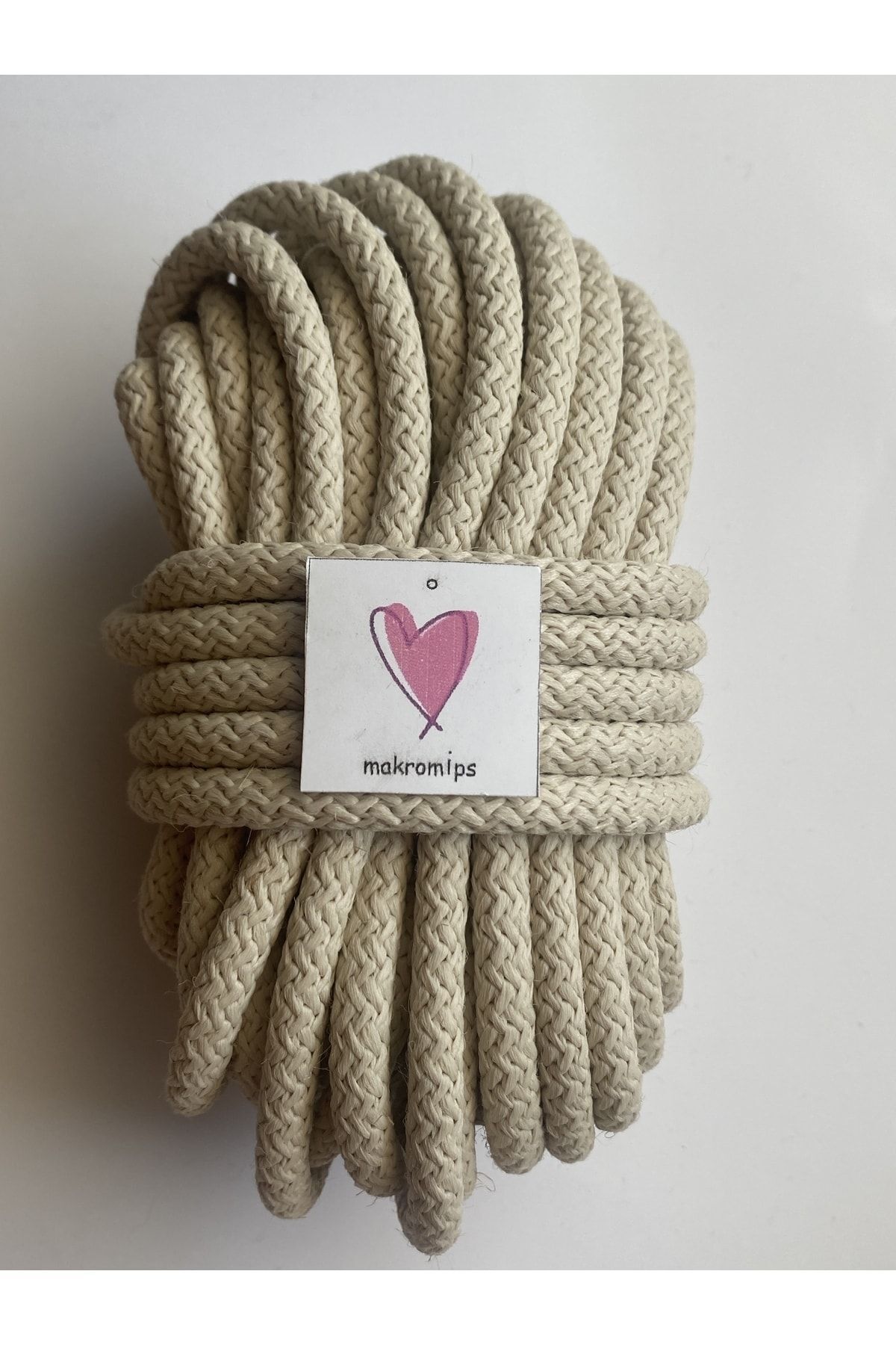 Makromİps-10 meters POLYESTER POLYPE CHEAPEST MACRAME SEWABLE TRESS HOBBY STRING 1
