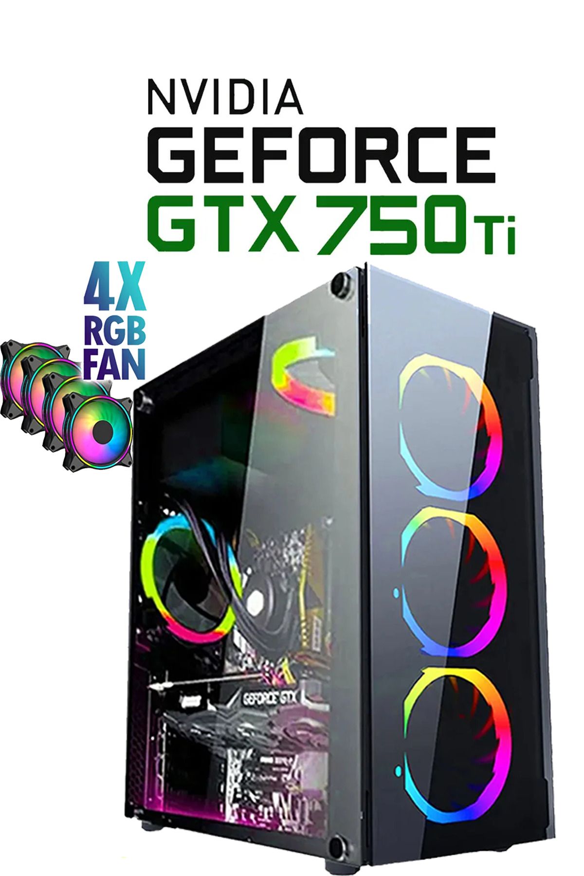 DMC N110x PUBG GTA 5 I5 2400 4 CEK RDEKL 16gb 256gb Ssd 4gb Gtx750ti Gddr5 oyuncu Bilgisayar Elektronik