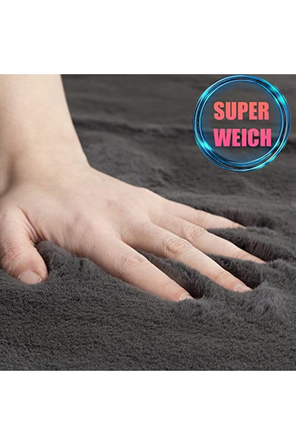 English Home-Weicher, moderner Teppich, waschbarer Innenteppich für Wohnzimmer, Schlafzimmer und Esszimmer 7
