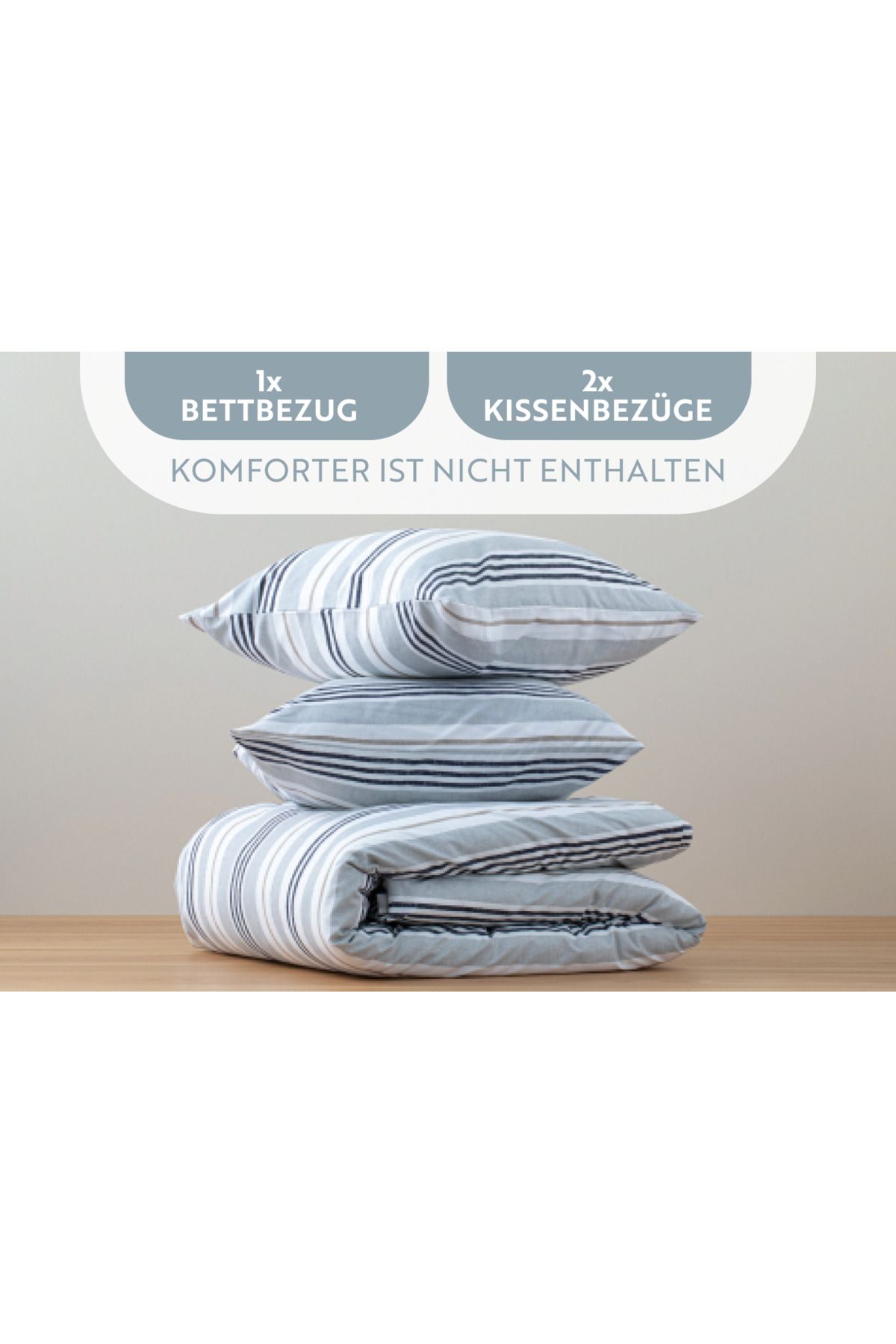 English Home-Bettbezug- und Kissenbezug-Set - Bettwäsche 5